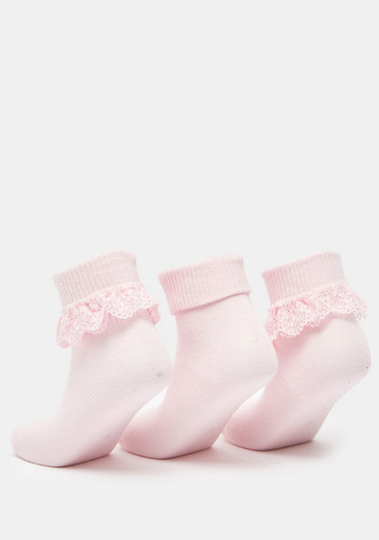 Assorted Socks - Set of 3-Girl%27s Socks and Tights-image-2