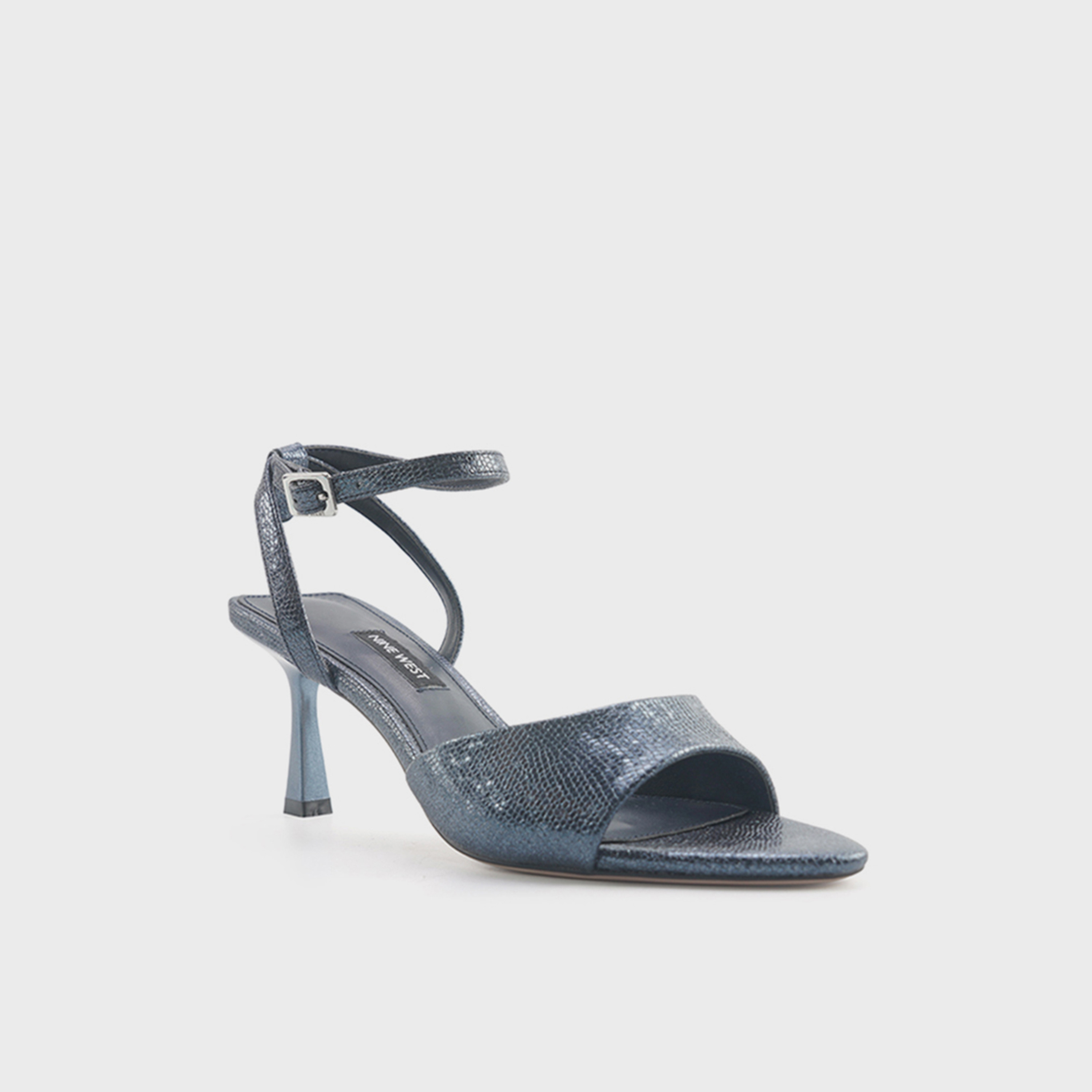 Nine West Women's Buckle Strap Flared Heel Sandals | MARIA-6FX-women-shoes-sandals-heeled-image-1