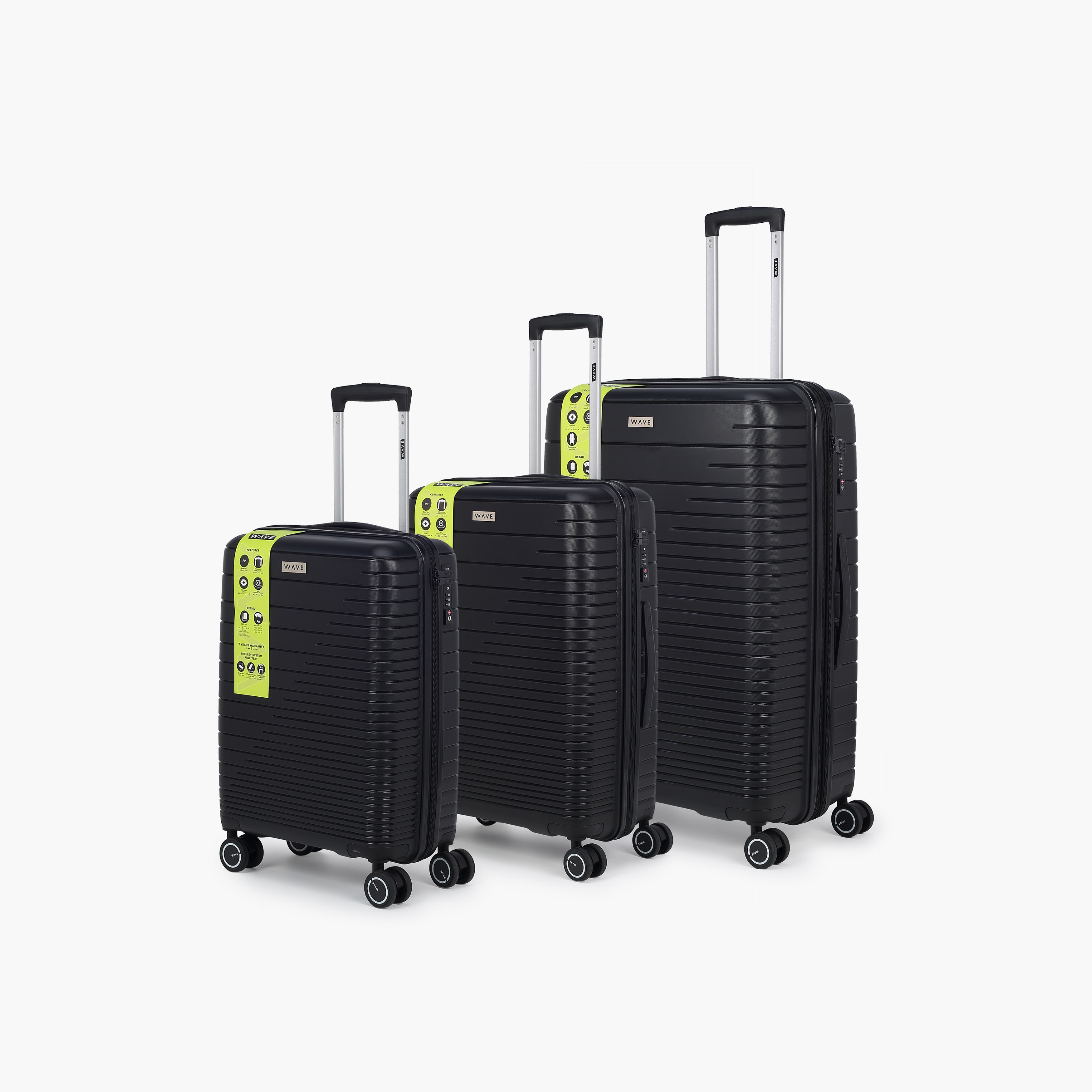 طقم شنط سفر ترولي صلبة 3 قطع بقفل من ويف-travel-luggagesandbags-luggage-image-1