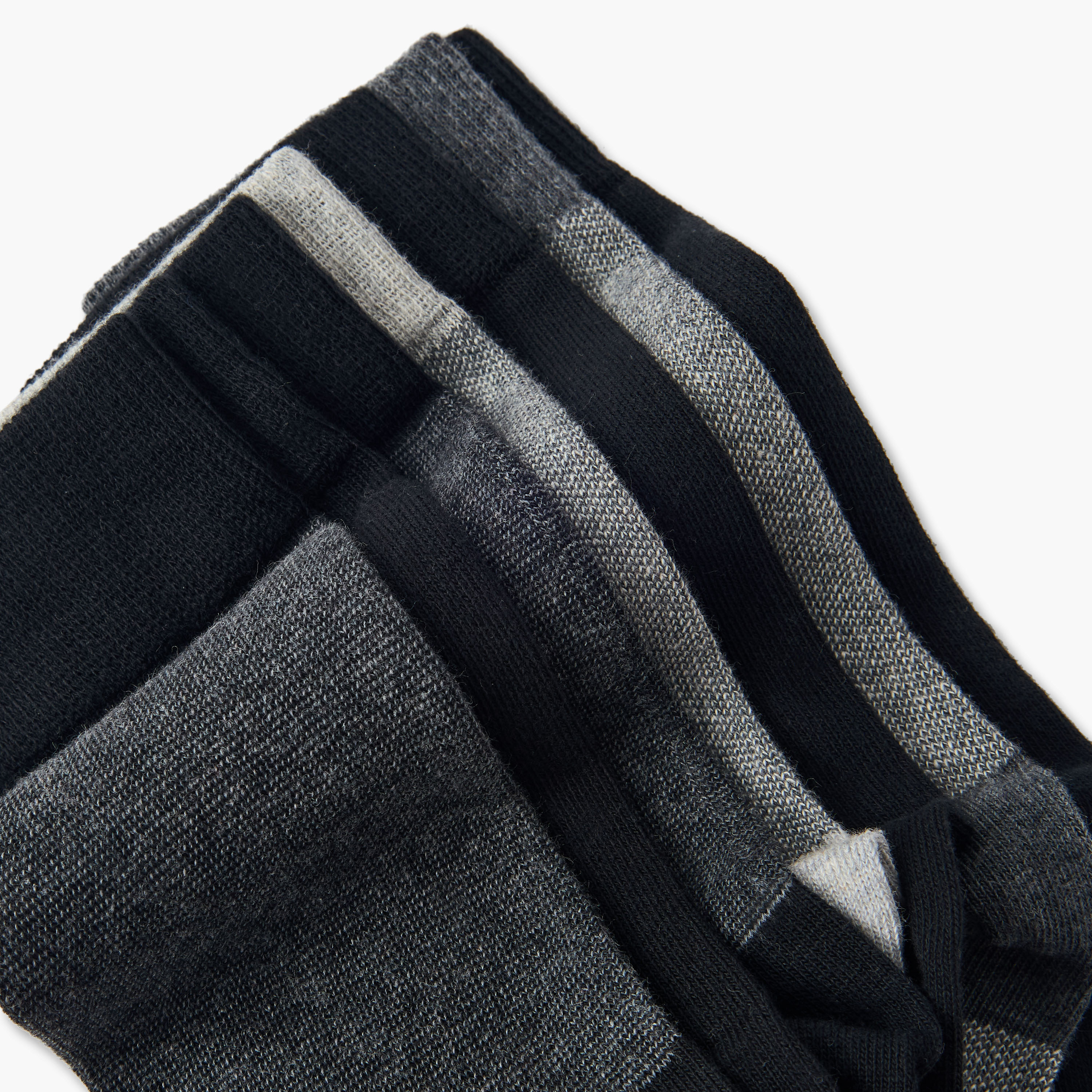 طقم جوارب بطول متوسط للرجال من دوشيني 7 أزواج-men-socks-image-11