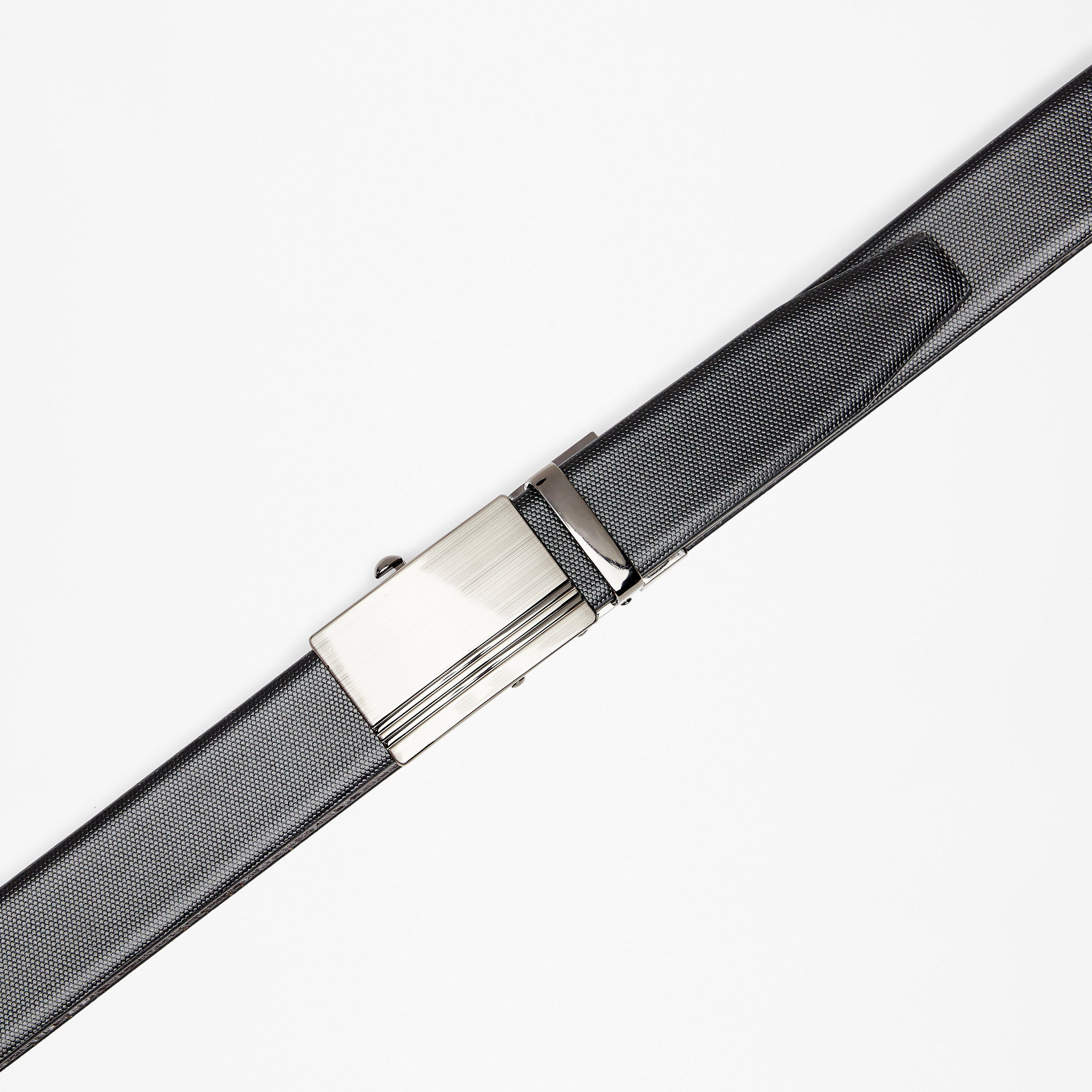Duchini Textured Belt with Clasp Closure-men-beltsandwallets-belts-image-3