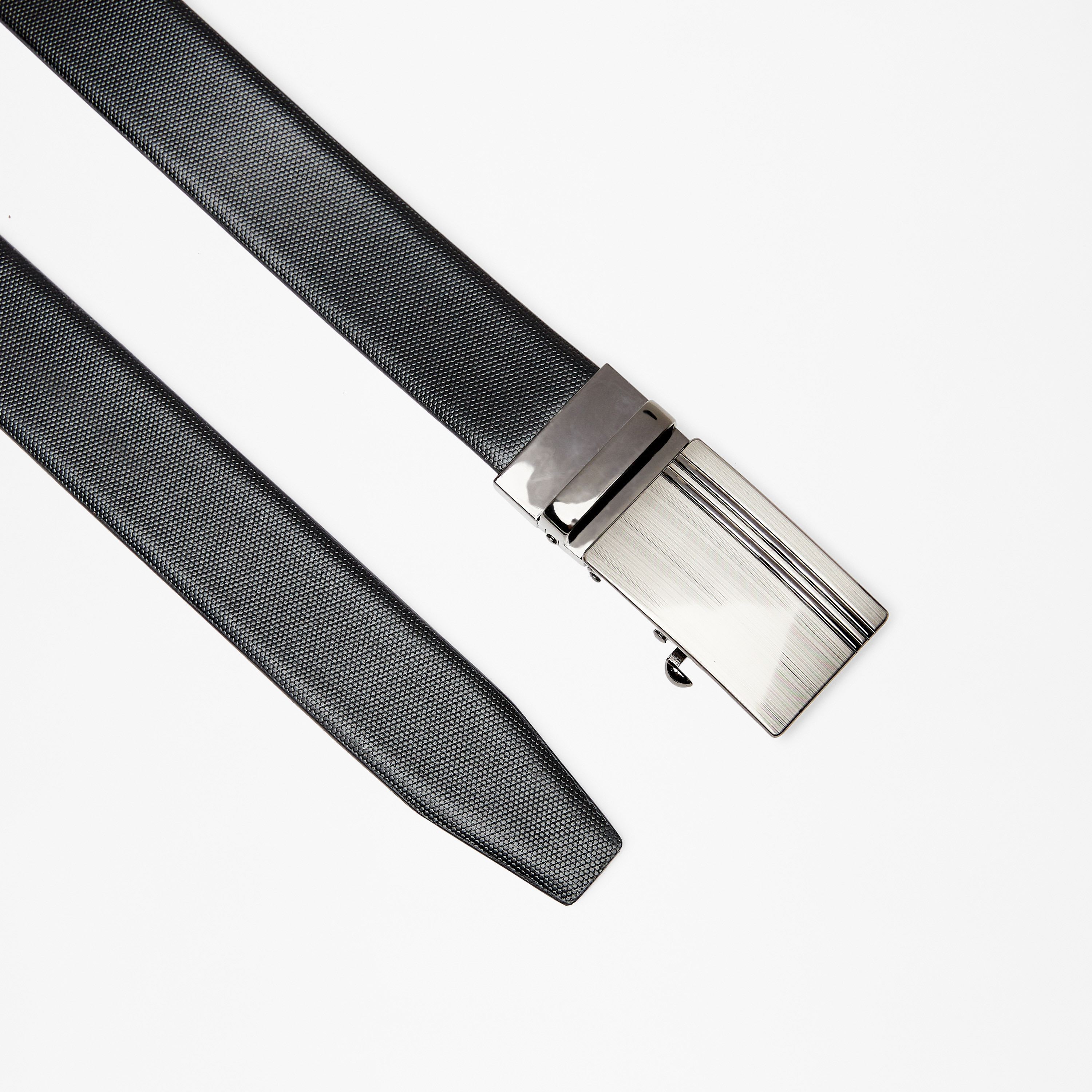 Duchini Textured Belt with Clasp Closure-men-beltsandwallets-belts-image-5