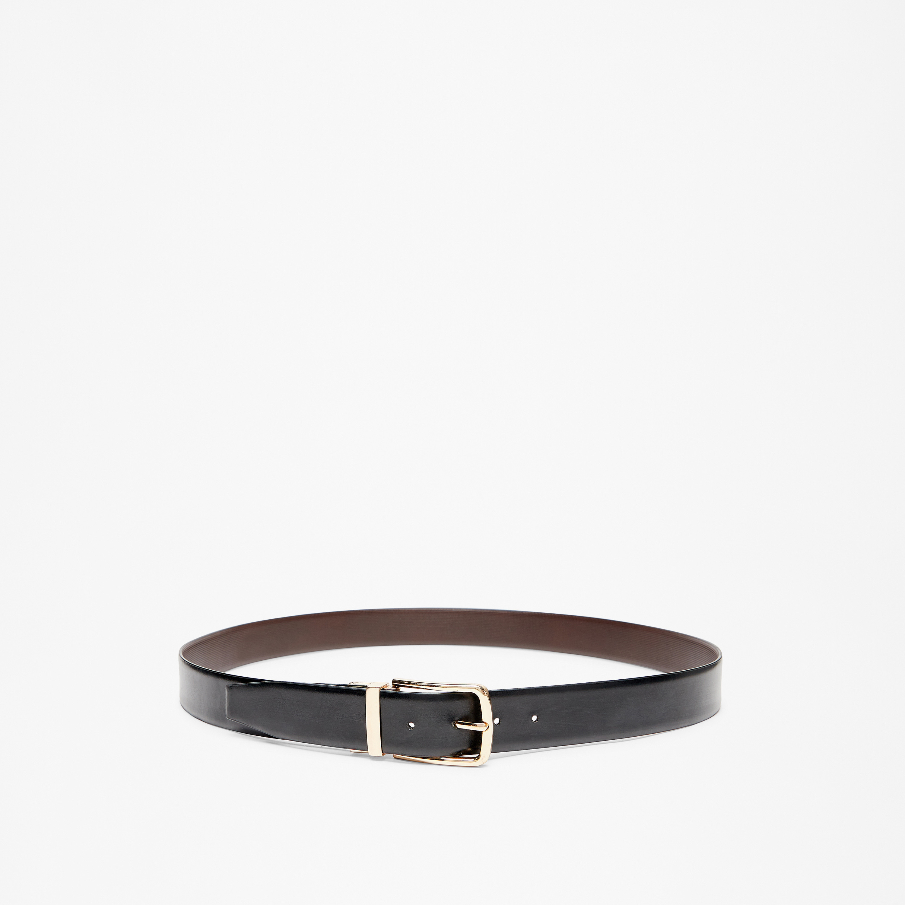 حزام بارز الملمس بإبزيم إغلاق من دوتشيني-men-beltsandwallets-belts-image-7