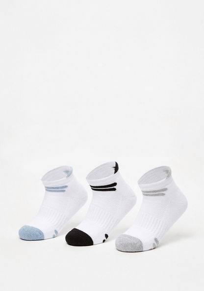 Dash Printed Ankle Length Socks - Set of 3-Boy%27s Socks-image-0