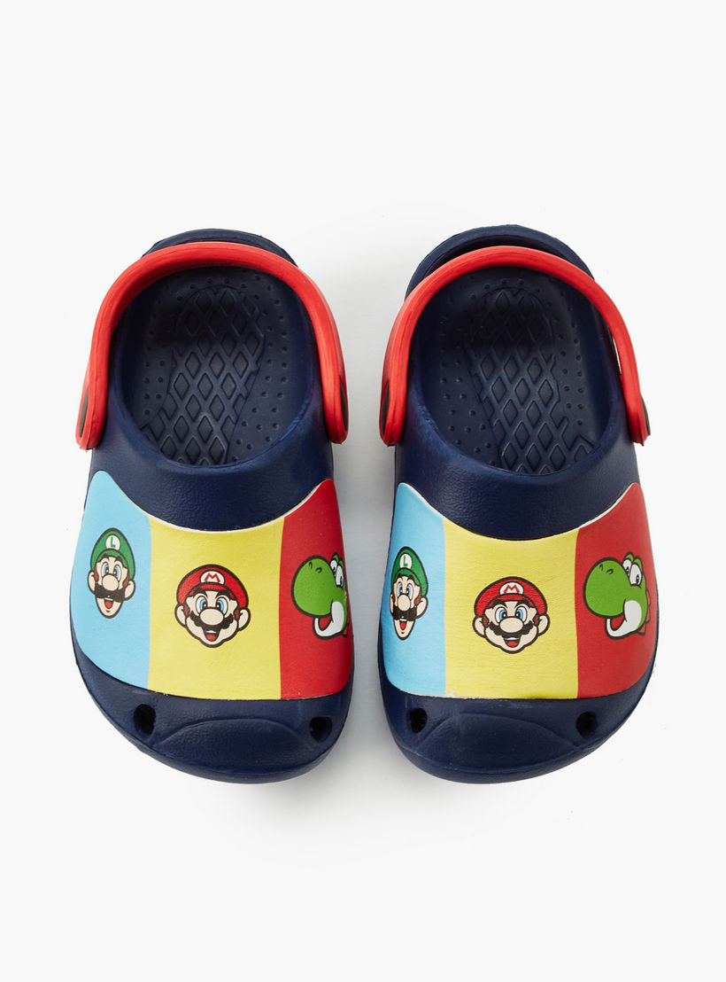 صندل كلوج بطبعات للأولاد من سوبر ماريو-boys-shoes-flipflopsandslides-image-1