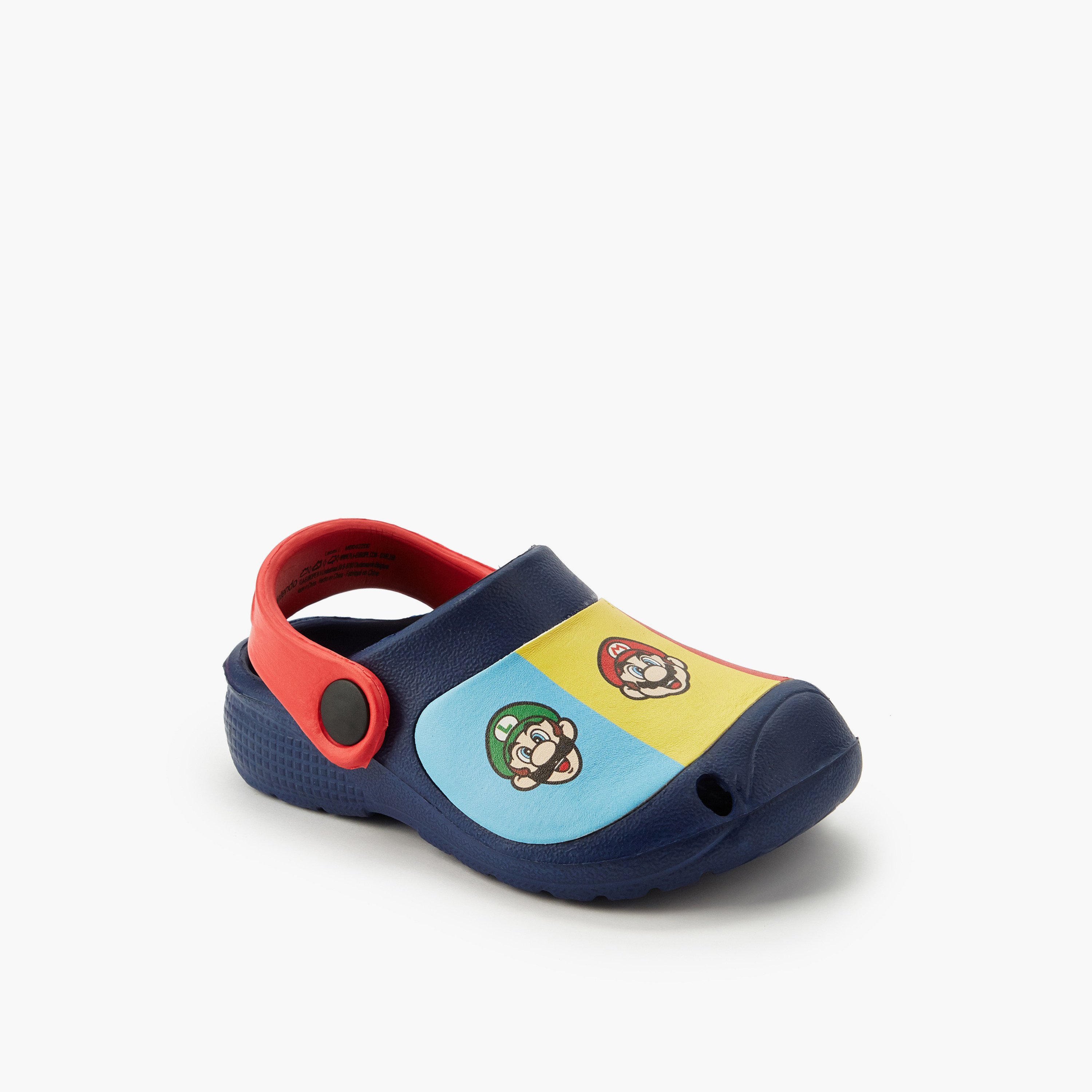 صندل كلوج بطبعات للأولاد من سوبر ماريو-boys-shoes-flipflopsandslides-image-2