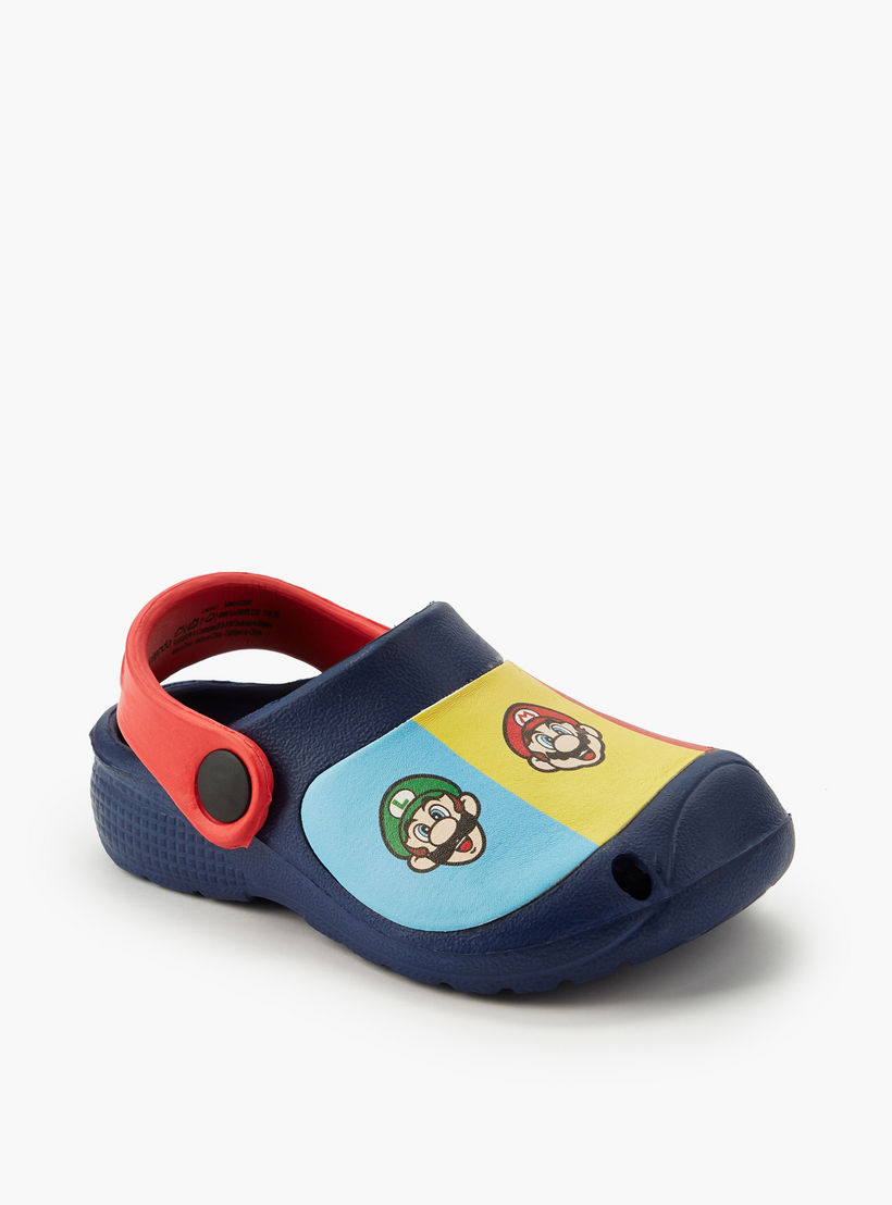 صندل كلوج بطبعات للأولاد من سوبر ماريو-boys-shoes-flipflopsandslides-image-2