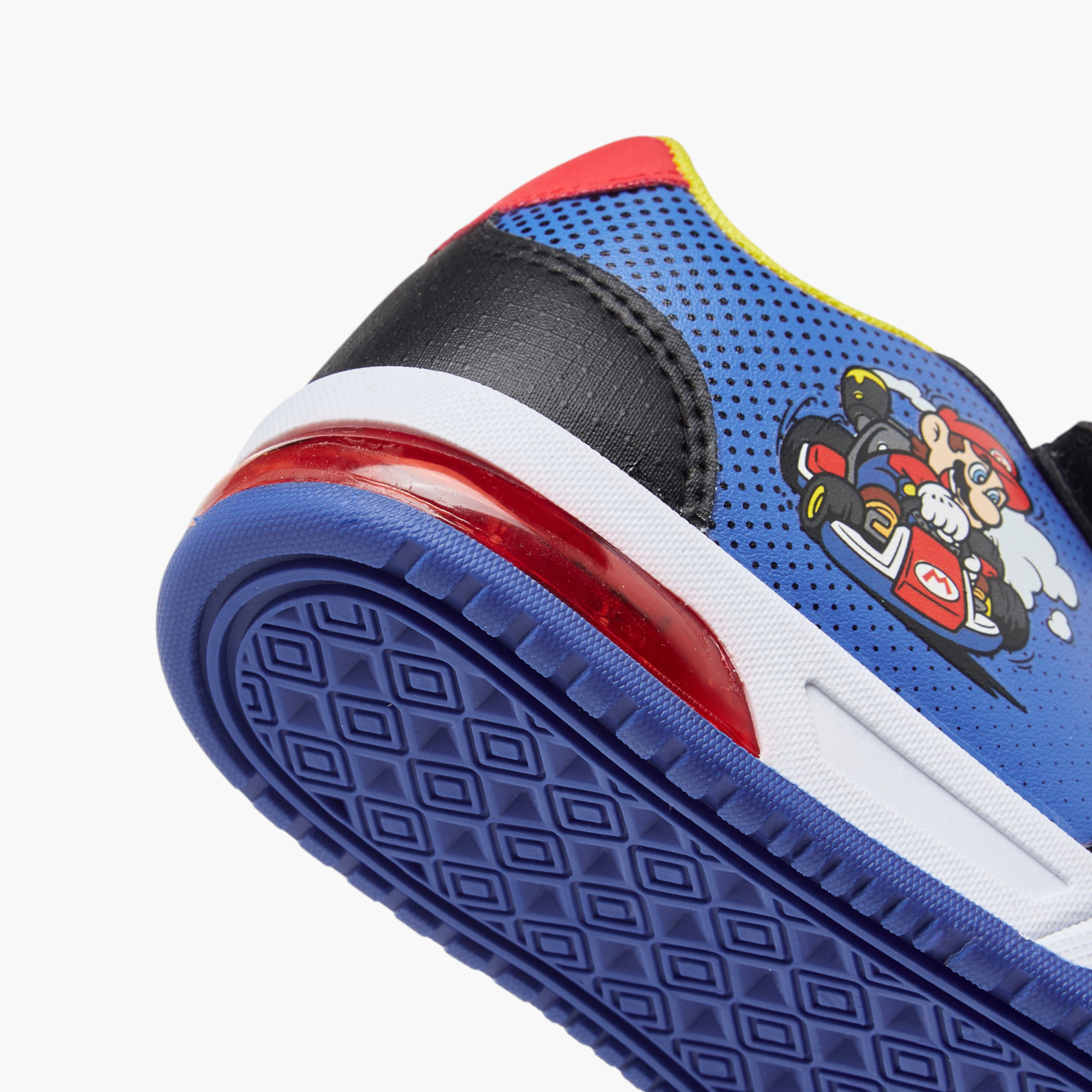 Super Mario Colourblock Light-Up Sneakers with Hook and Loop Closure-boys-shoes-sneakers-image-6
