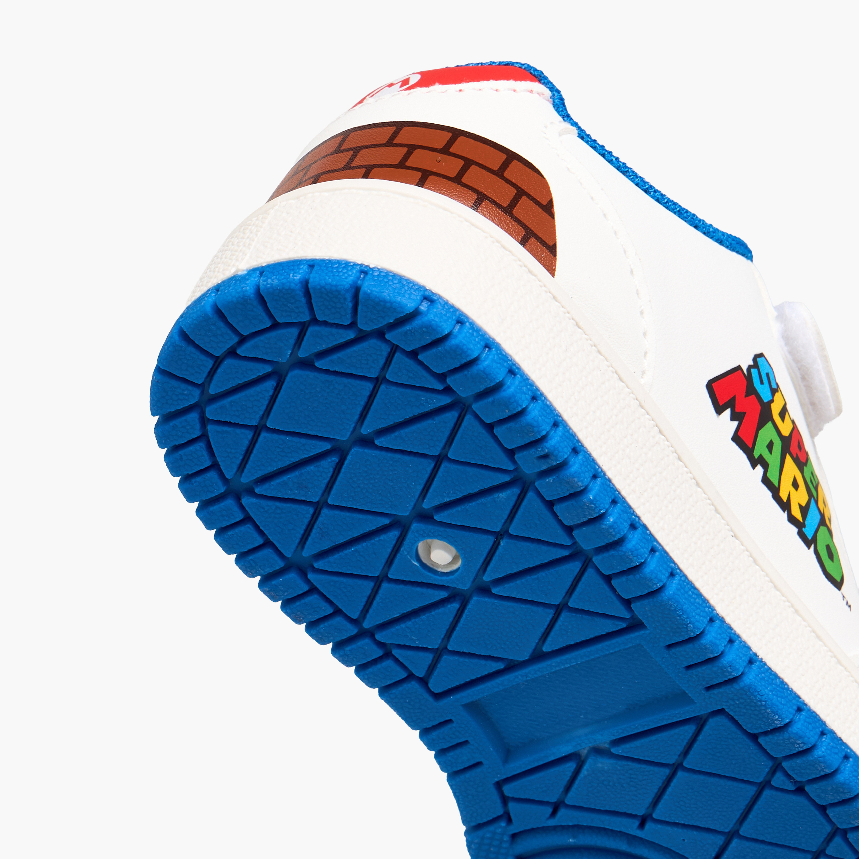 Super Mario Boys Hook and Loop Ankle Sneakers-boys-shoes-sneakers-image-5