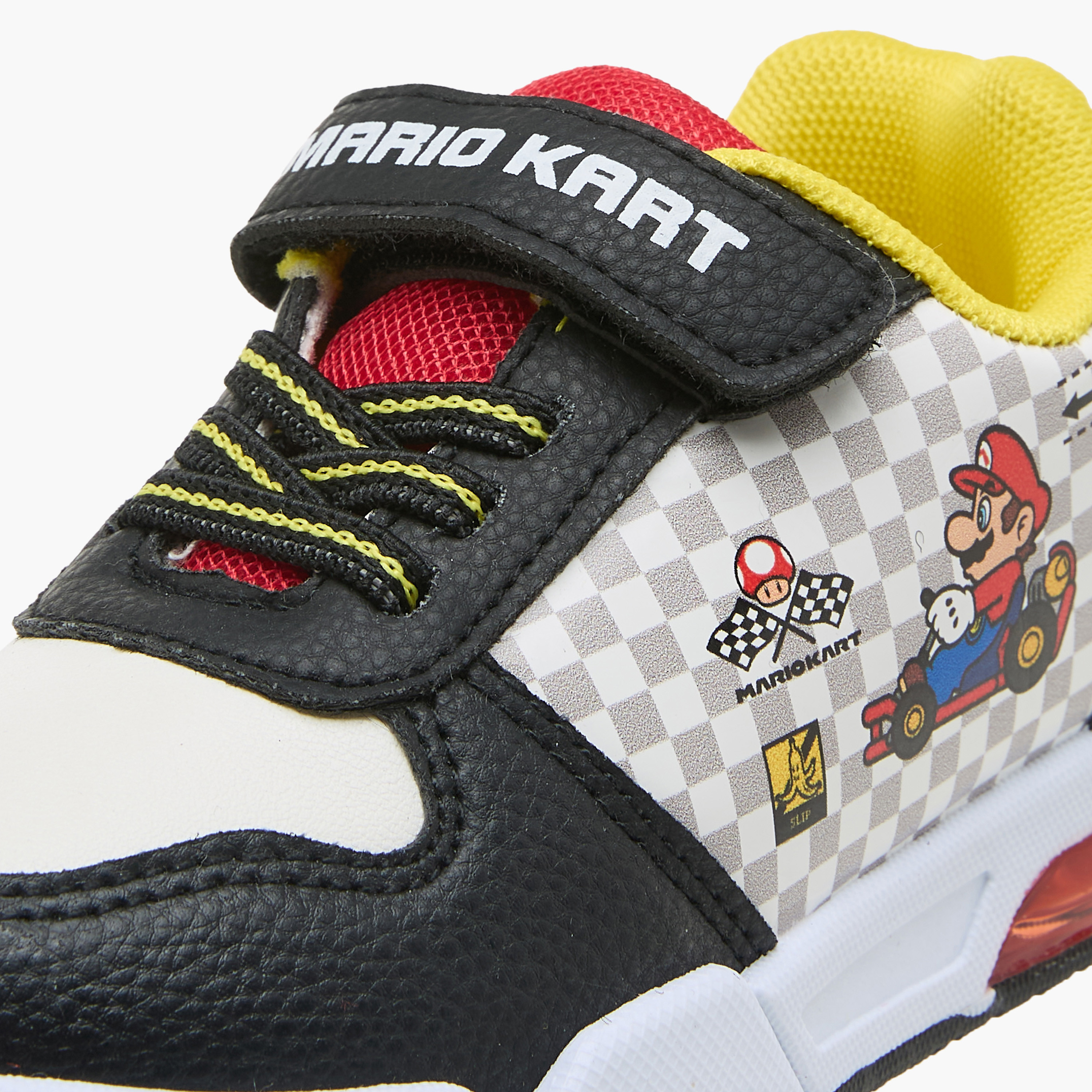 Super Mario Boys Hook & Loop Sneakers-boys-shoes-sneakers-image-4