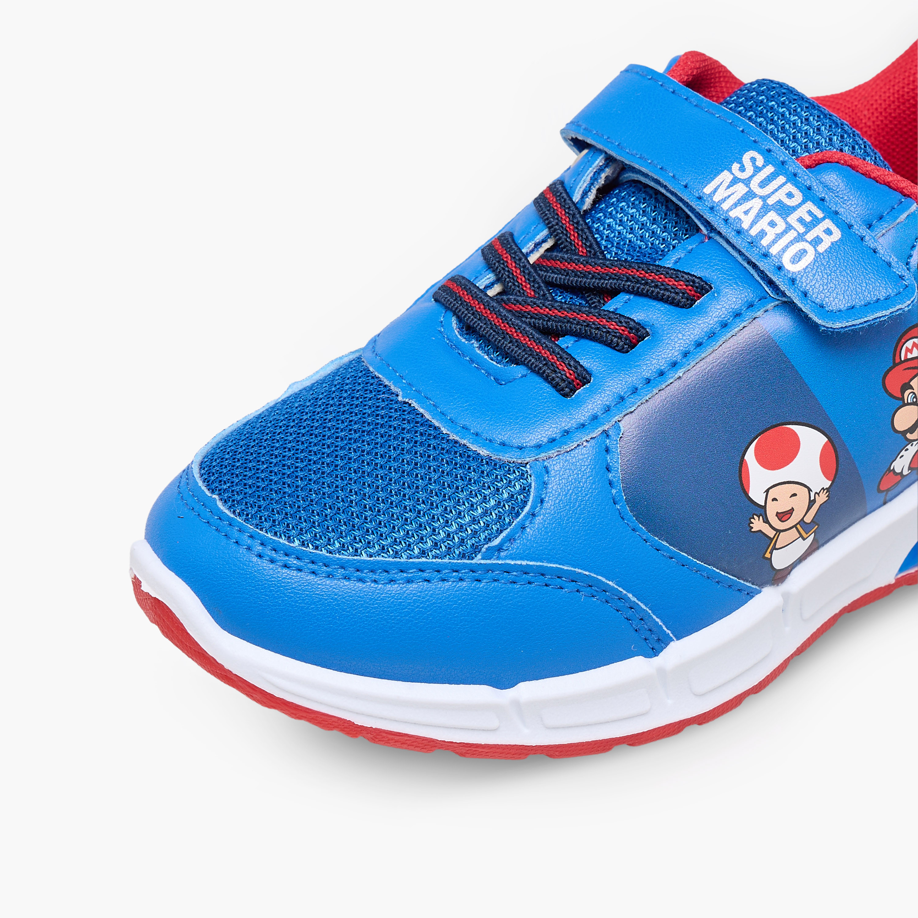Super Mario Boys Hook & Loop Sneakers-boys-shoes-sneakers-image-7