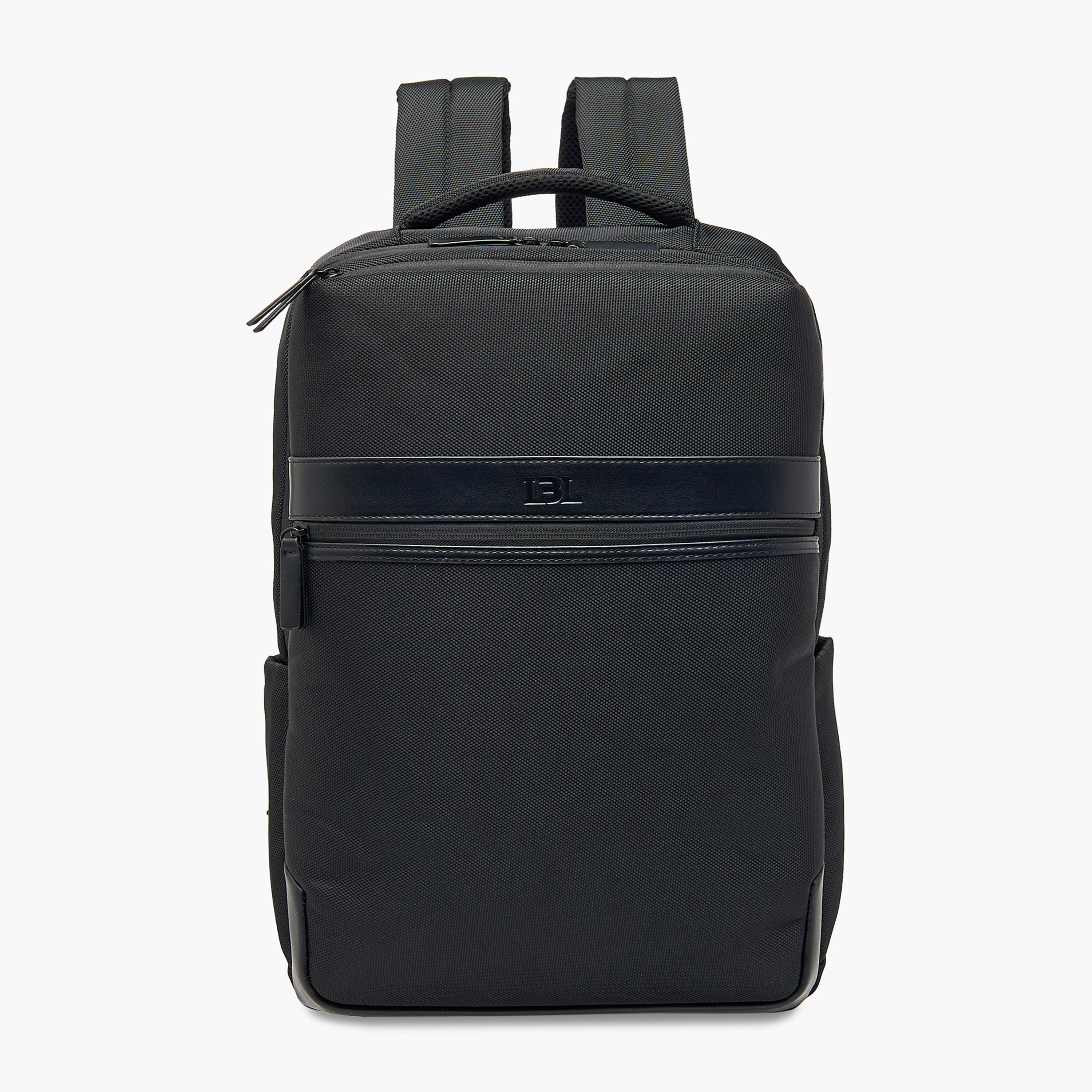 LBL by Shoexpress Solid Backpack with Adjustable Straps and Zip Closure - 10x31x43 cm-men-bags-image-1