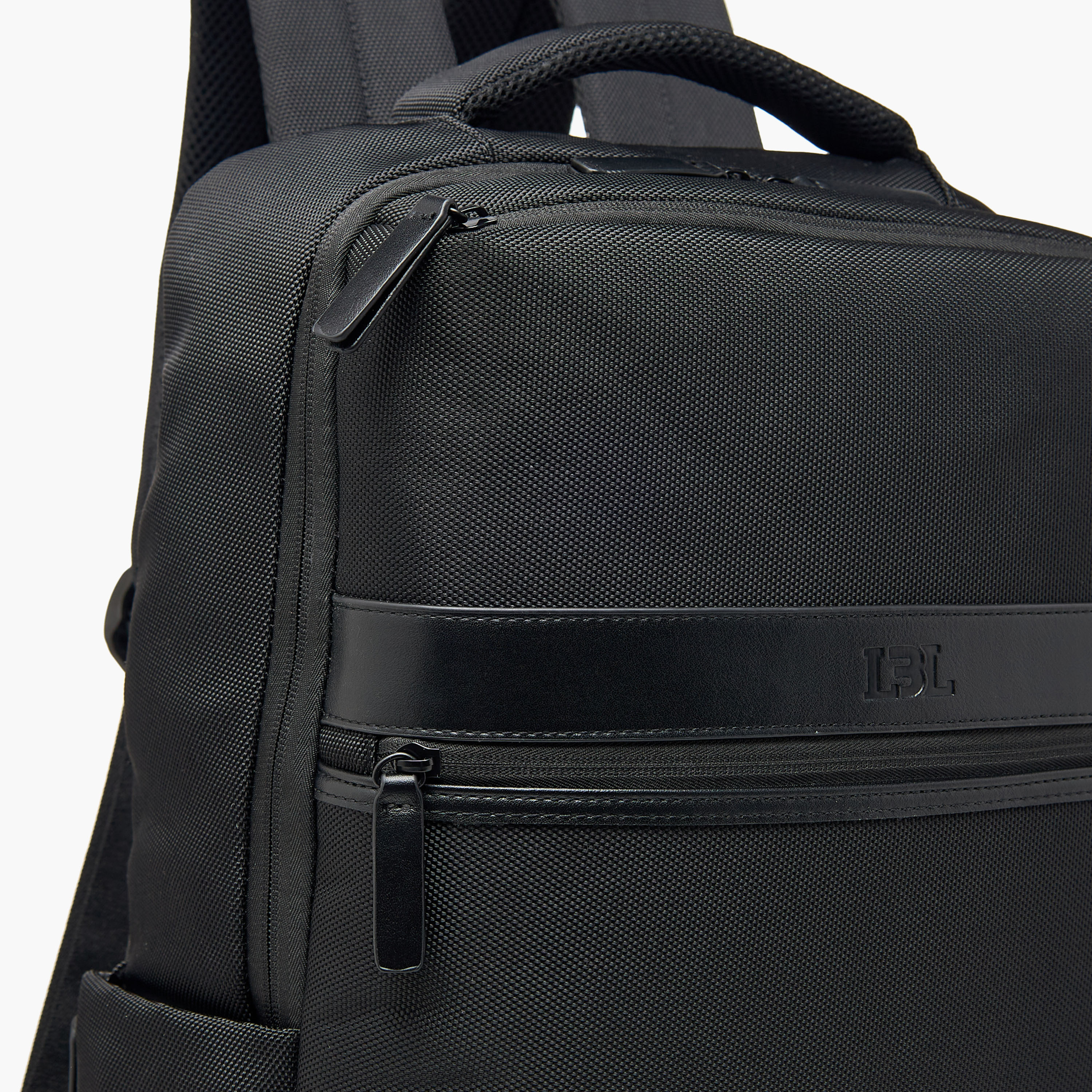 LBL by Shoexpress Solid Backpack with Adjustable Straps and Zip Closure - 10x31x43 cm-men-bags-image-5