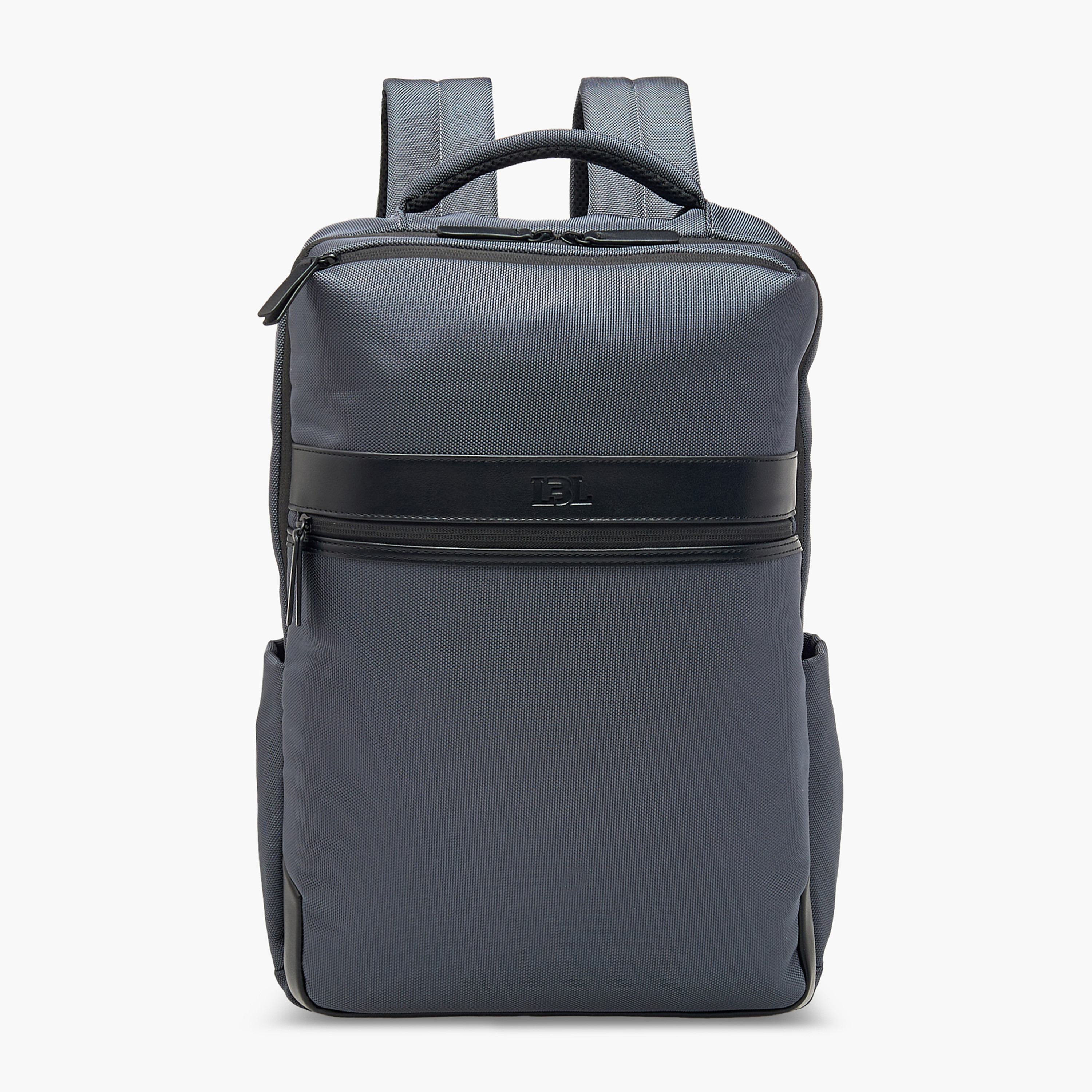 LBL by Shoexpress Solid Backpack with Adjustable Straps and Zip Closure - 10x31x43 cm-men-bags-image-1