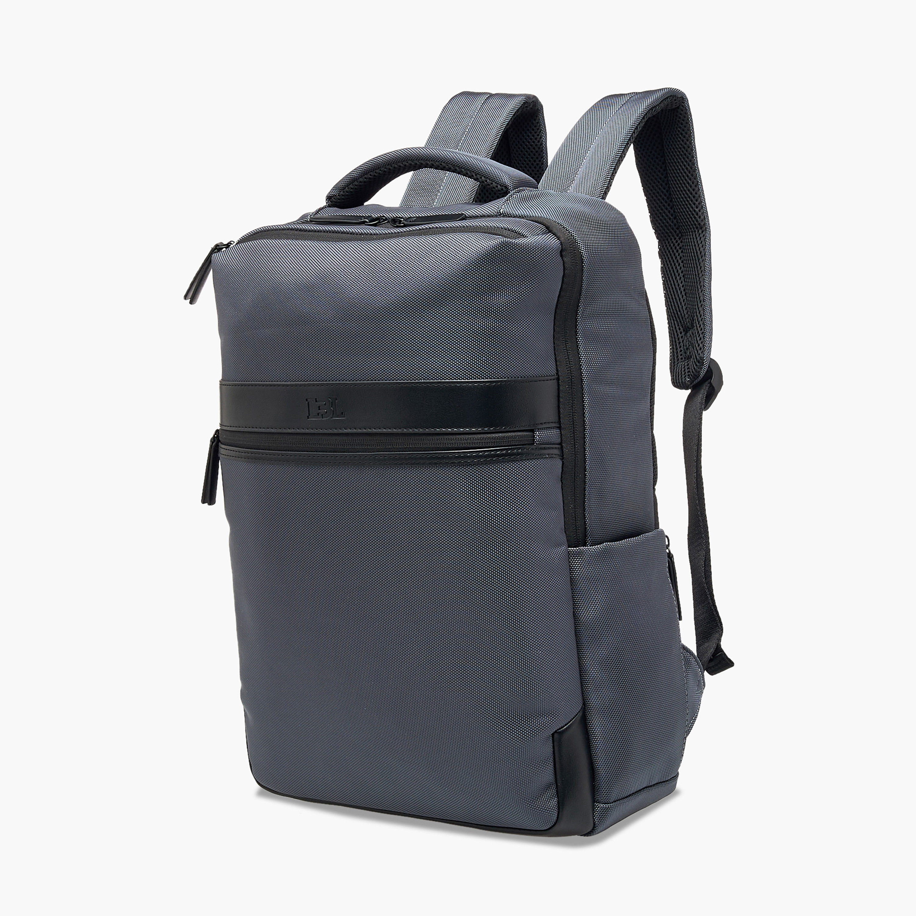 LBL by Shoexpress Solid Backpack with Adjustable Straps and Zip Closure - 10x31x43 cm-men-bags-image-3