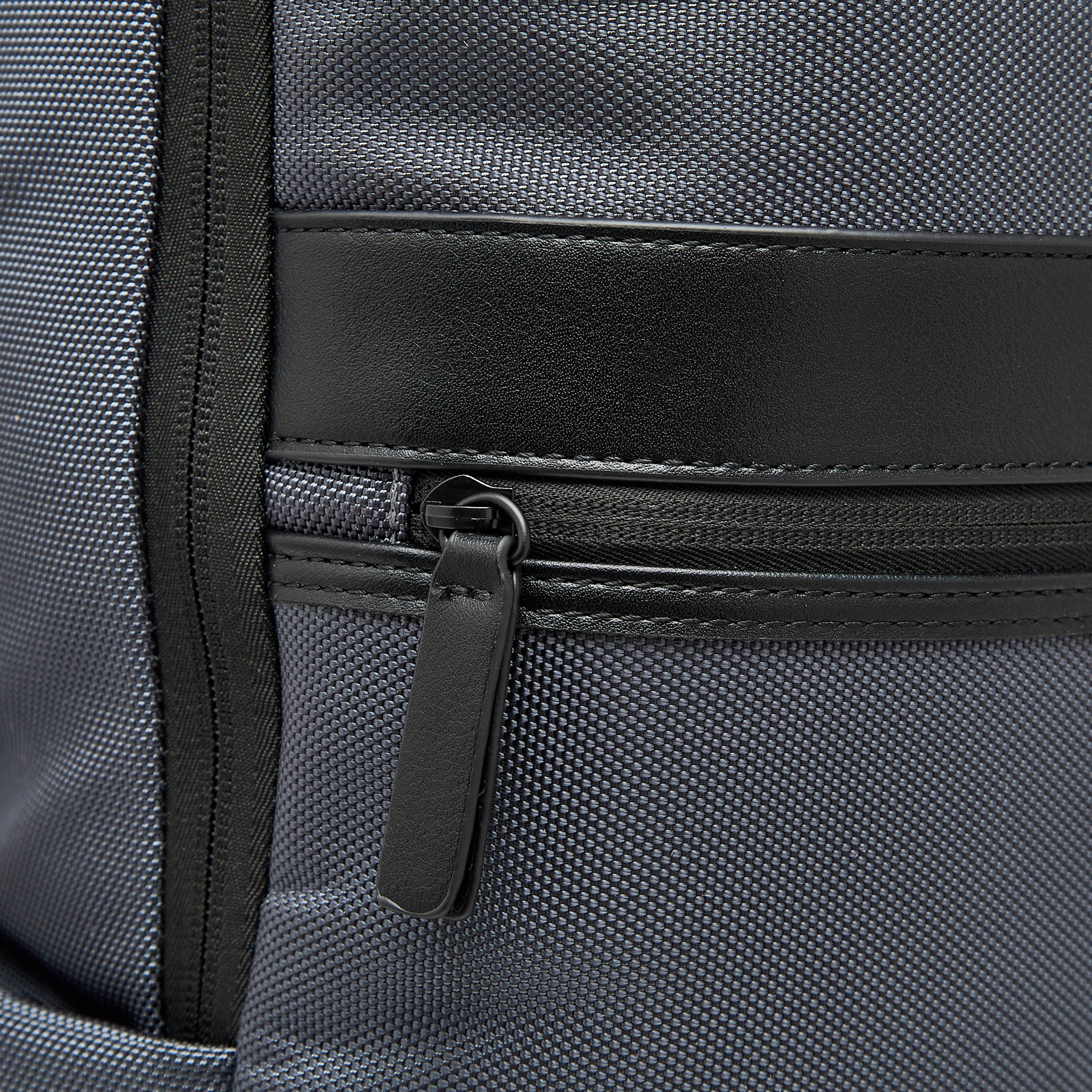 LBL by Shoexpress Solid Backpack with Adjustable Straps and Zip Closure - 10x31x43 cm-men-bags-image-5