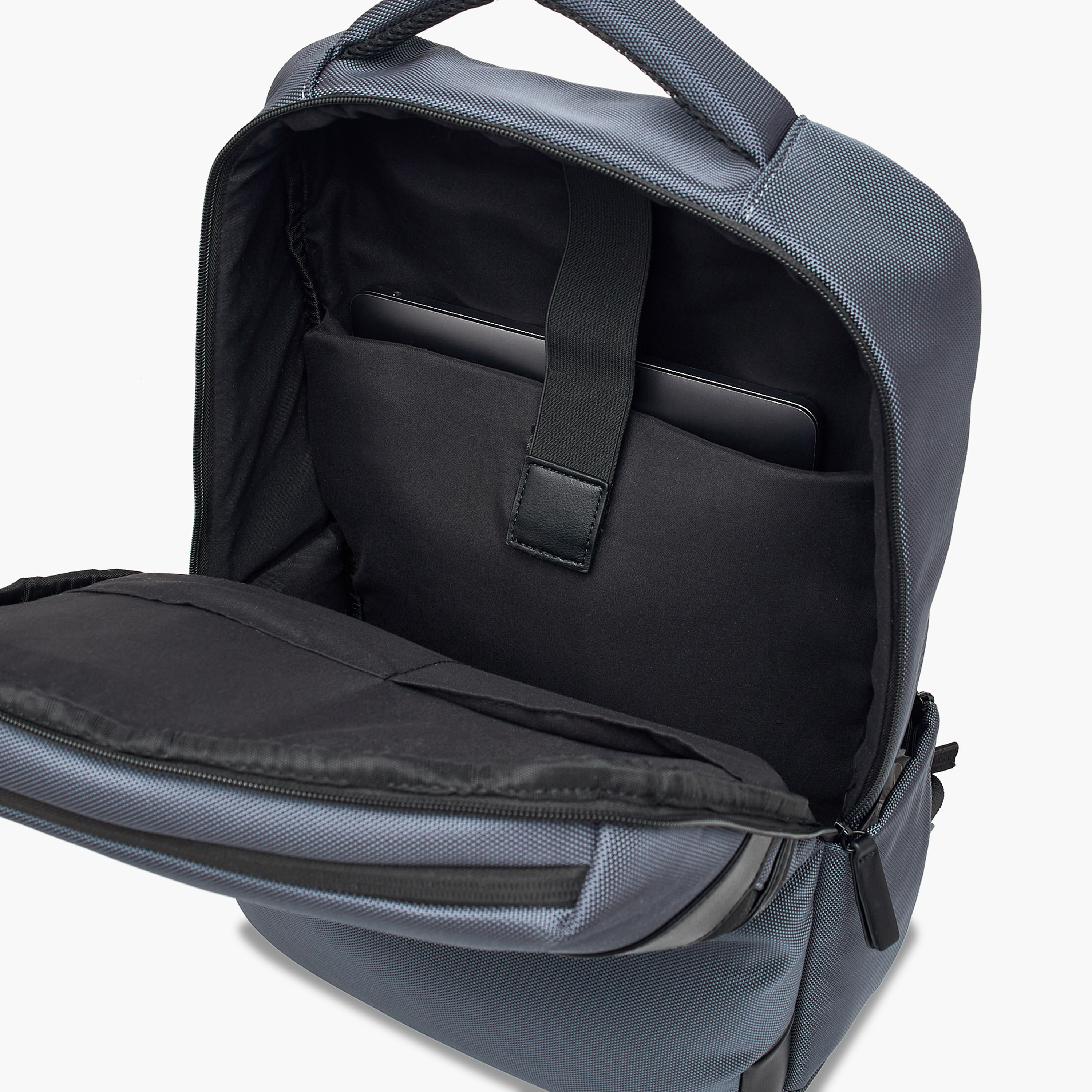 LBL by Shoexpress Solid Backpack with Adjustable Straps and Zip Closure - 10x31x43 cm-men-bags-image-8