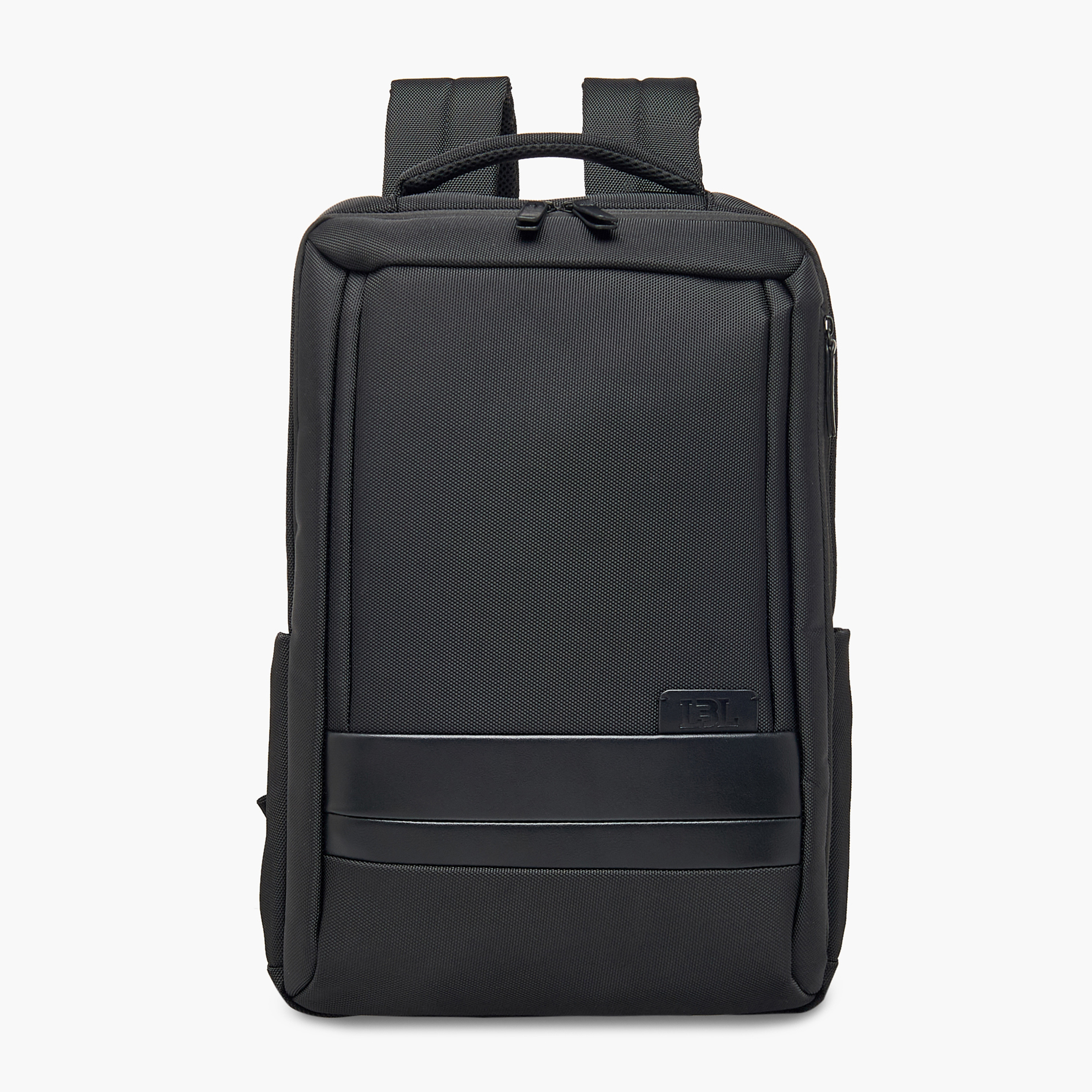 LBL by Shoexpress Solid Backpack with Adjustable Straps and Zip Closure - 10x32x42 cm-men-bags-image-1
