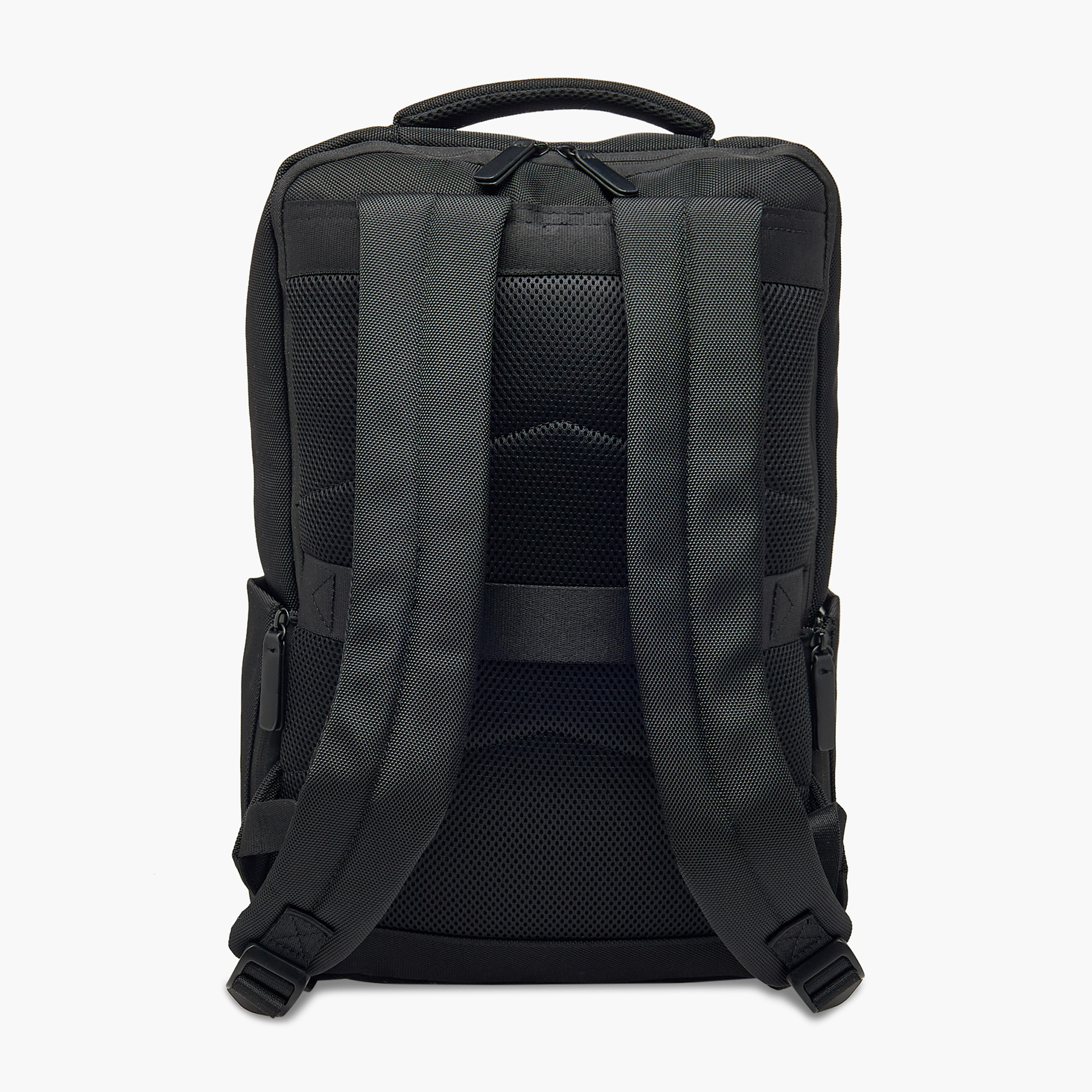 LBL by Shoexpress Solid Backpack with Adjustable Straps and Zip Closure - 10x32x42 cm-men-bags-image-4