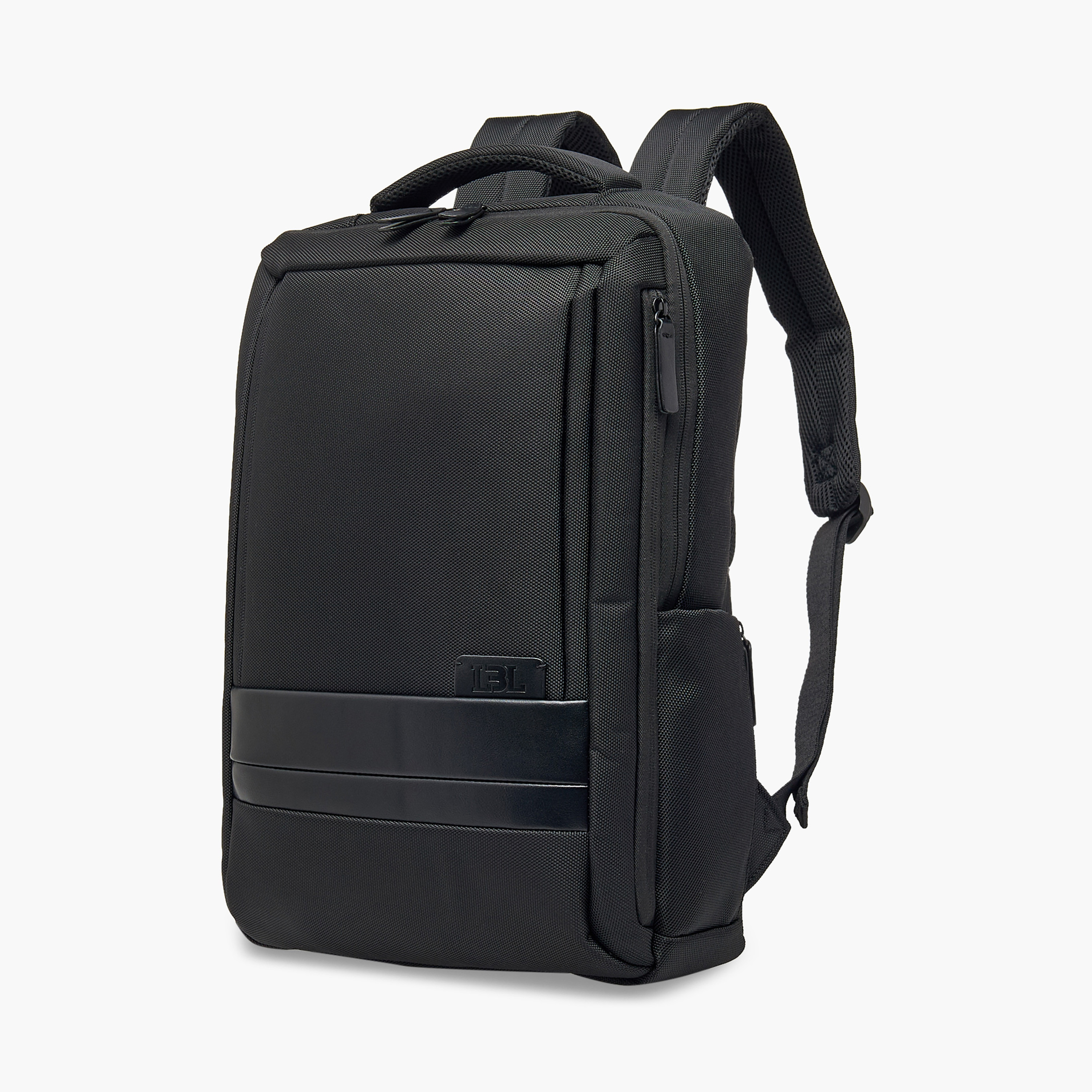 LBL by Shoexpress Solid Backpack with Adjustable Straps and Zip Closure - 10x32x42 cm-men-bags-image-3