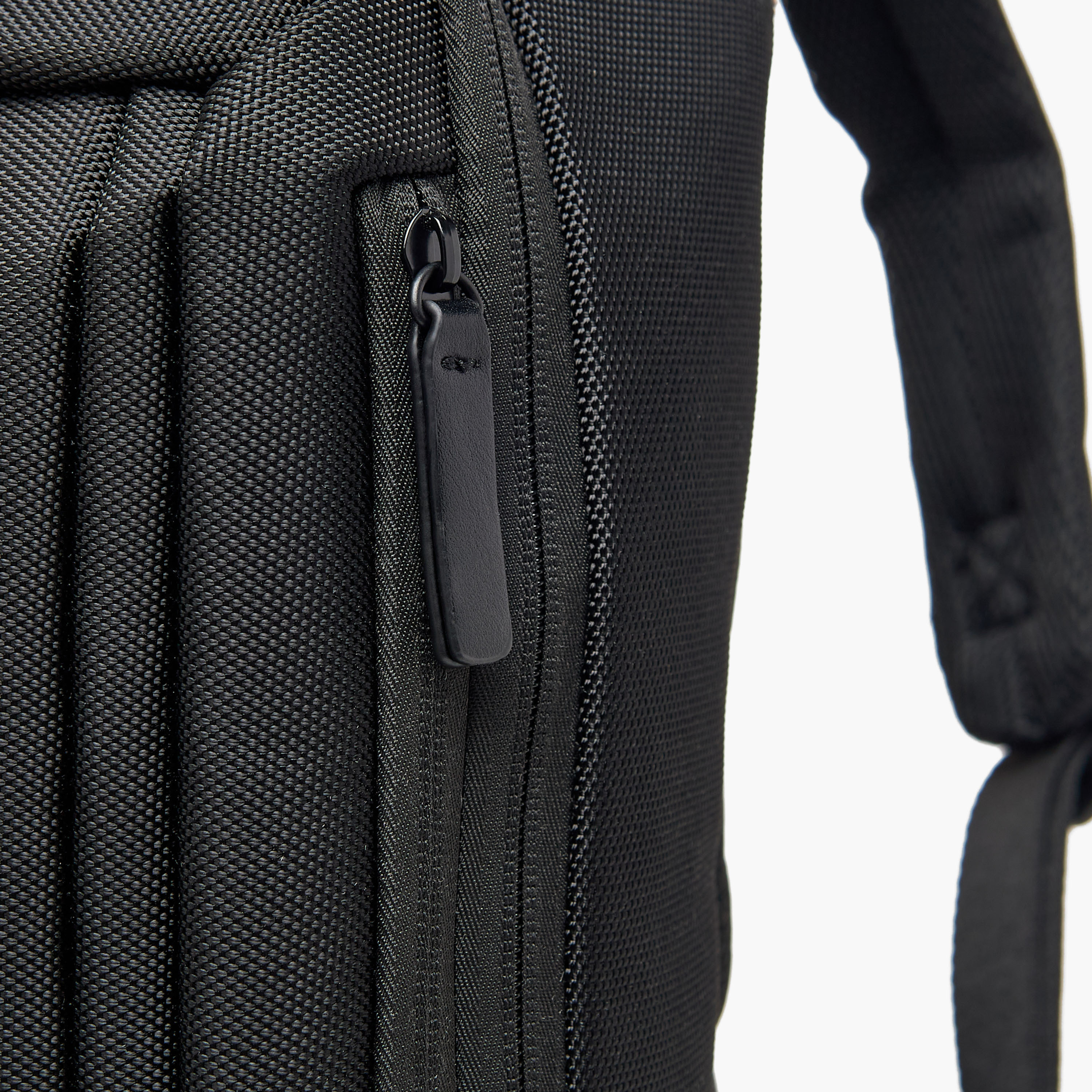 LBL by Shoexpress Solid Backpack with Adjustable Straps and Zip Closure - 10x32x42 cm-men-bags-image-6