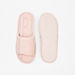 Cozy Tape Detail Slip-On Bedroom Slippers-Women%27s Bedroom Slippers-thumbnailMobile-4