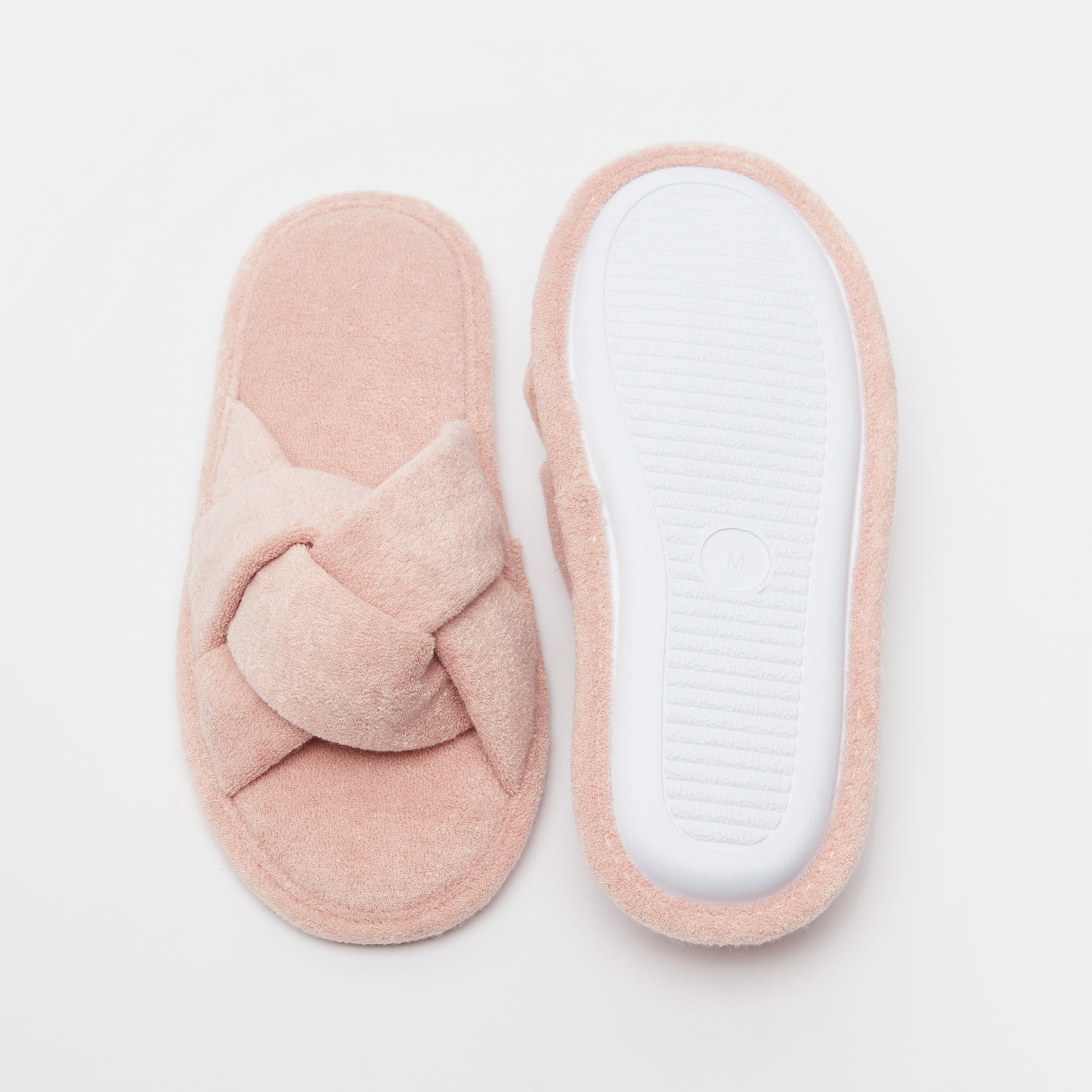 شبشب غرفة نوم سهل الارتداء بتفاصيل مخمليّة وزخارف-women-shoes-bedroomslippers-image-6