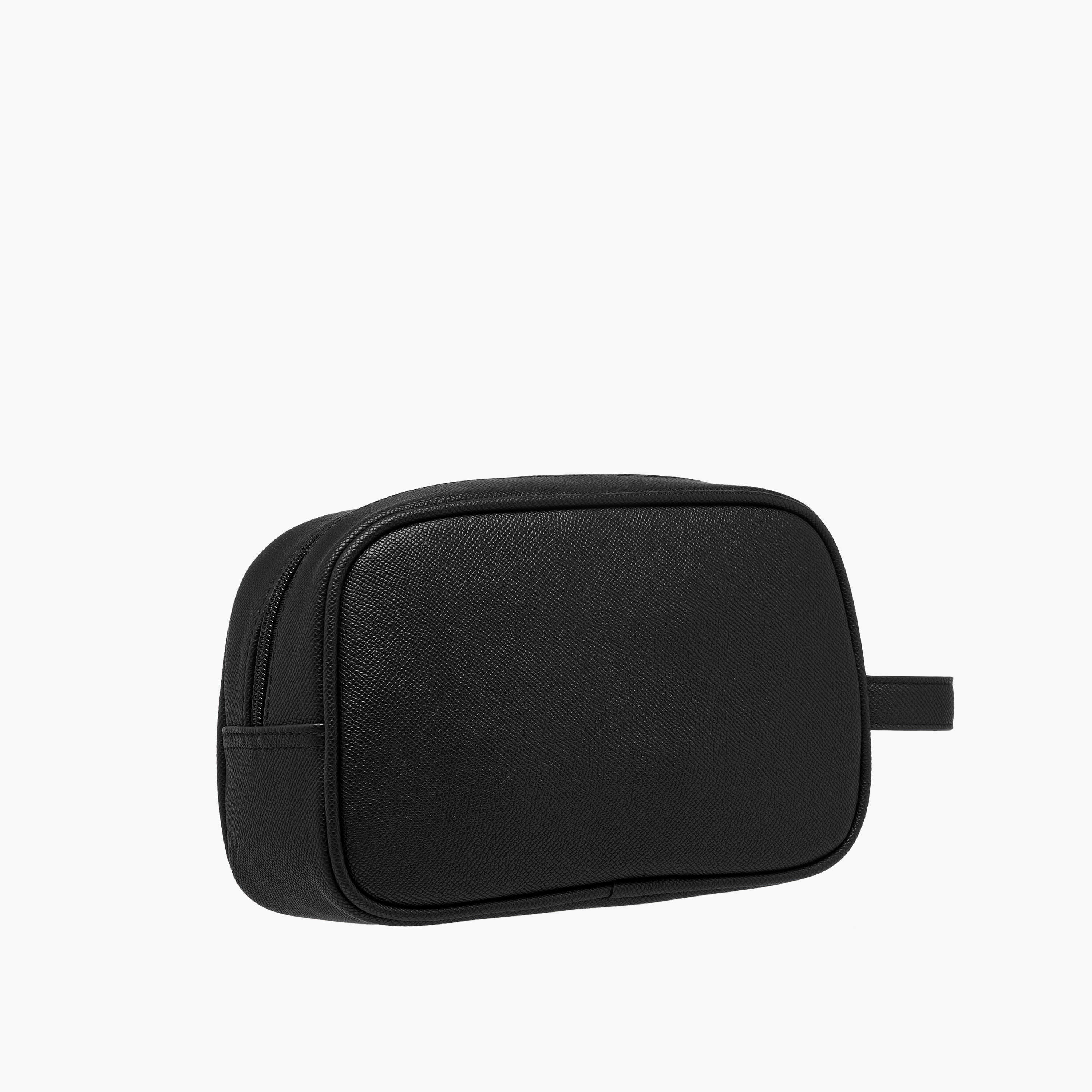 شنطة صغيرة بارزة الملمس بمقبض وسحاب إغلاق إل بي إل من شو إكسبريس-men-beltsandwallets-wallets-image-2