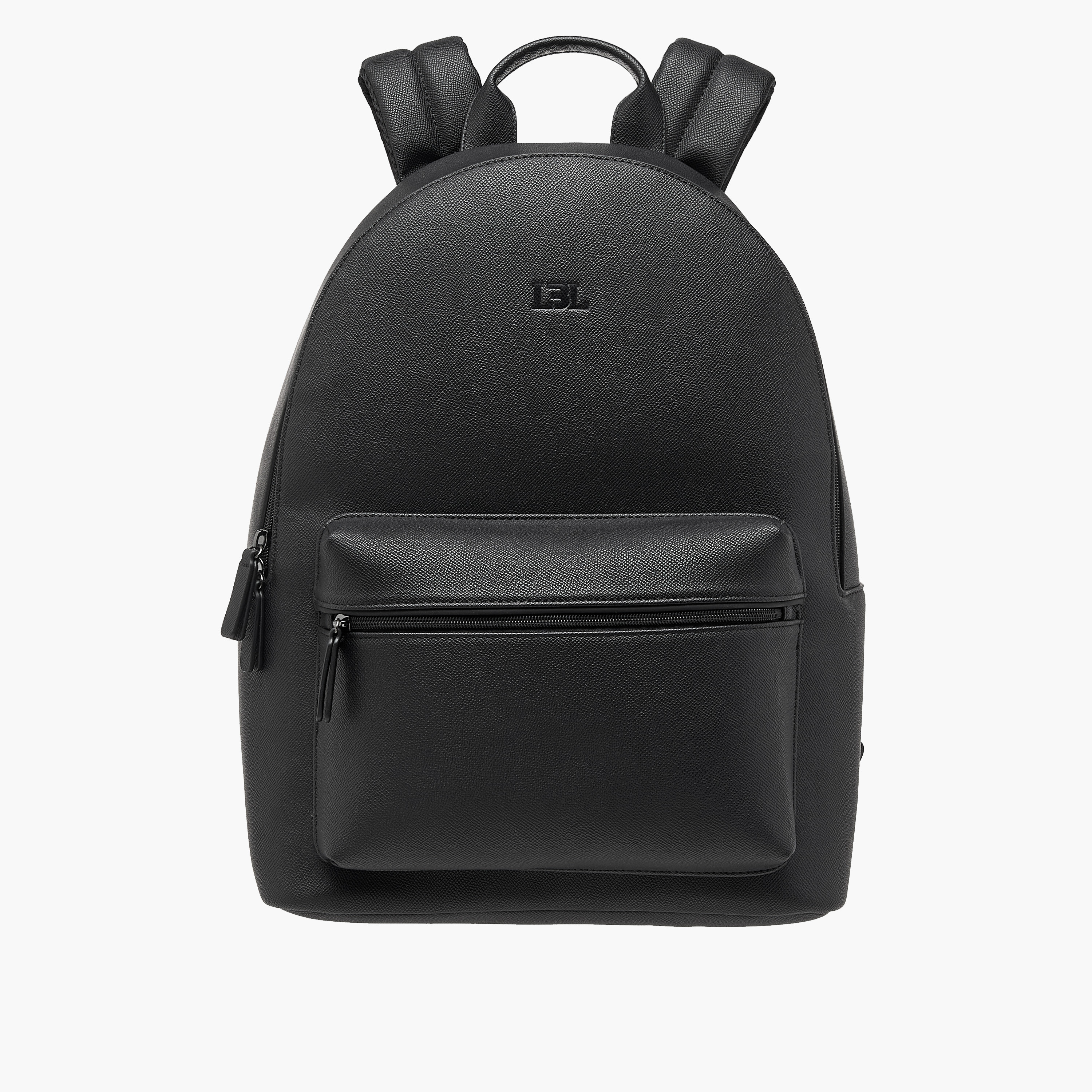 LBL by Shoexpress Textured Backpack with Adjustable Straps and Zip Closure - 14x32x44 cm-women-bagsandwallets-backpacks-image-1
