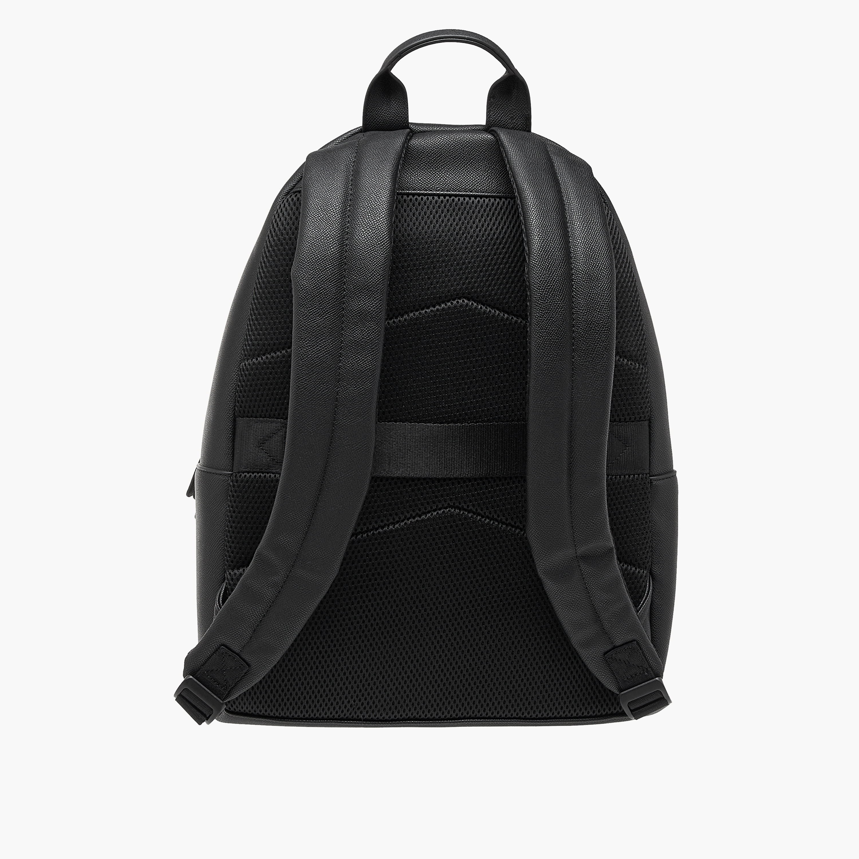 LBL by Shoexpress Textured Backpack with Adjustable Straps and Zip Closure - 14x32x44 cm-women-bagsandwallets-backpacks-image-3