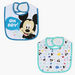 Mickey Mouse Printed Bib - Set of 2-Accessories-thumbnail-0
