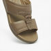 Duchini Men's Monotone Slip-On Arabic Sandals with Buckle Accent-Men%27s Sandals-thumbnailMobile-3