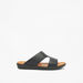 Duchini Men's Textured Slip-On Arabic Sandals-Men%27s Sandals-thumbnail-2