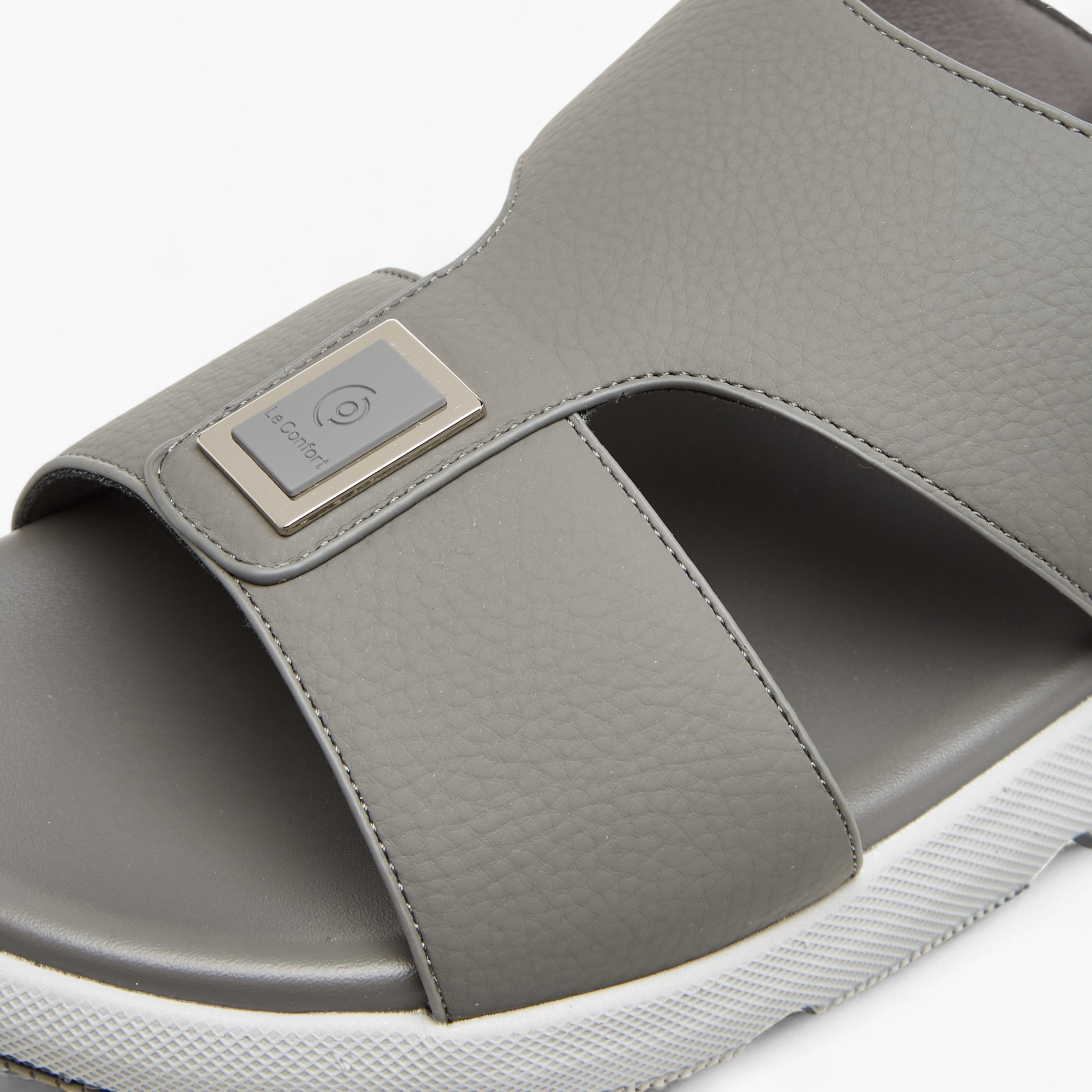 Le Confort Metal Accent Slip-On Comfort Sandals-men-shoes-sandals-image-4