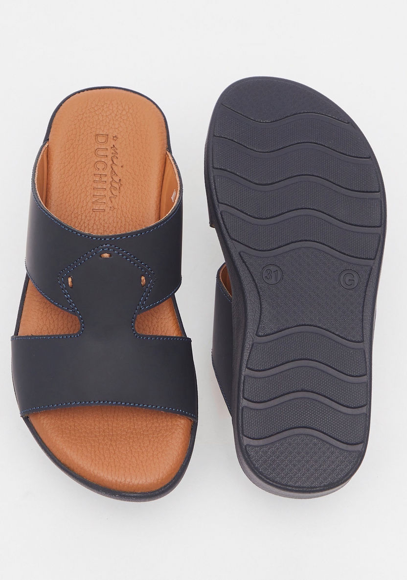 Mister Duchini Solid Slip-On Arabic Sandals-Boy%27s Sandals-image-4