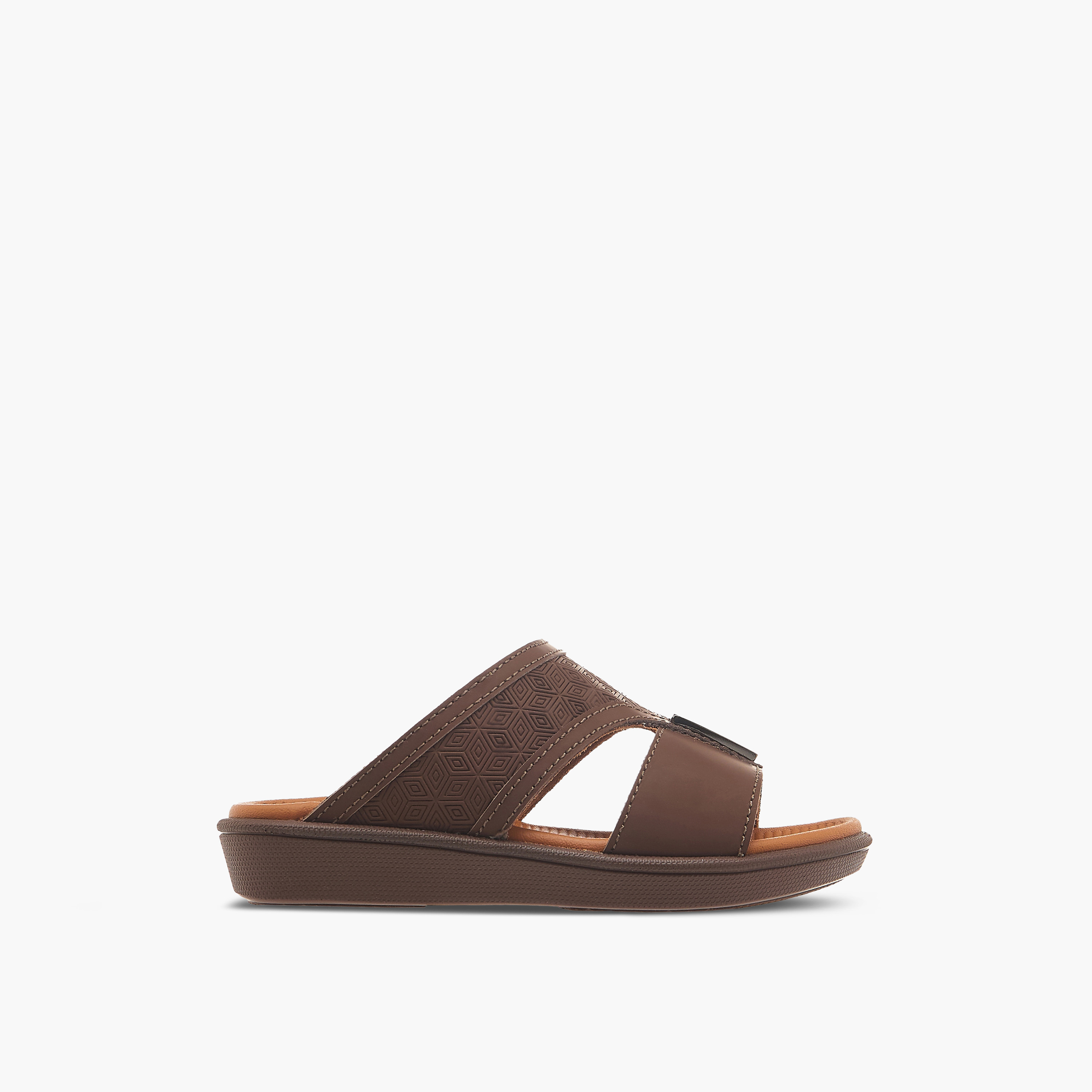 Mister Duchini Textured Slip-On Arabic Sandals-boys-shoes-sandals-image-2