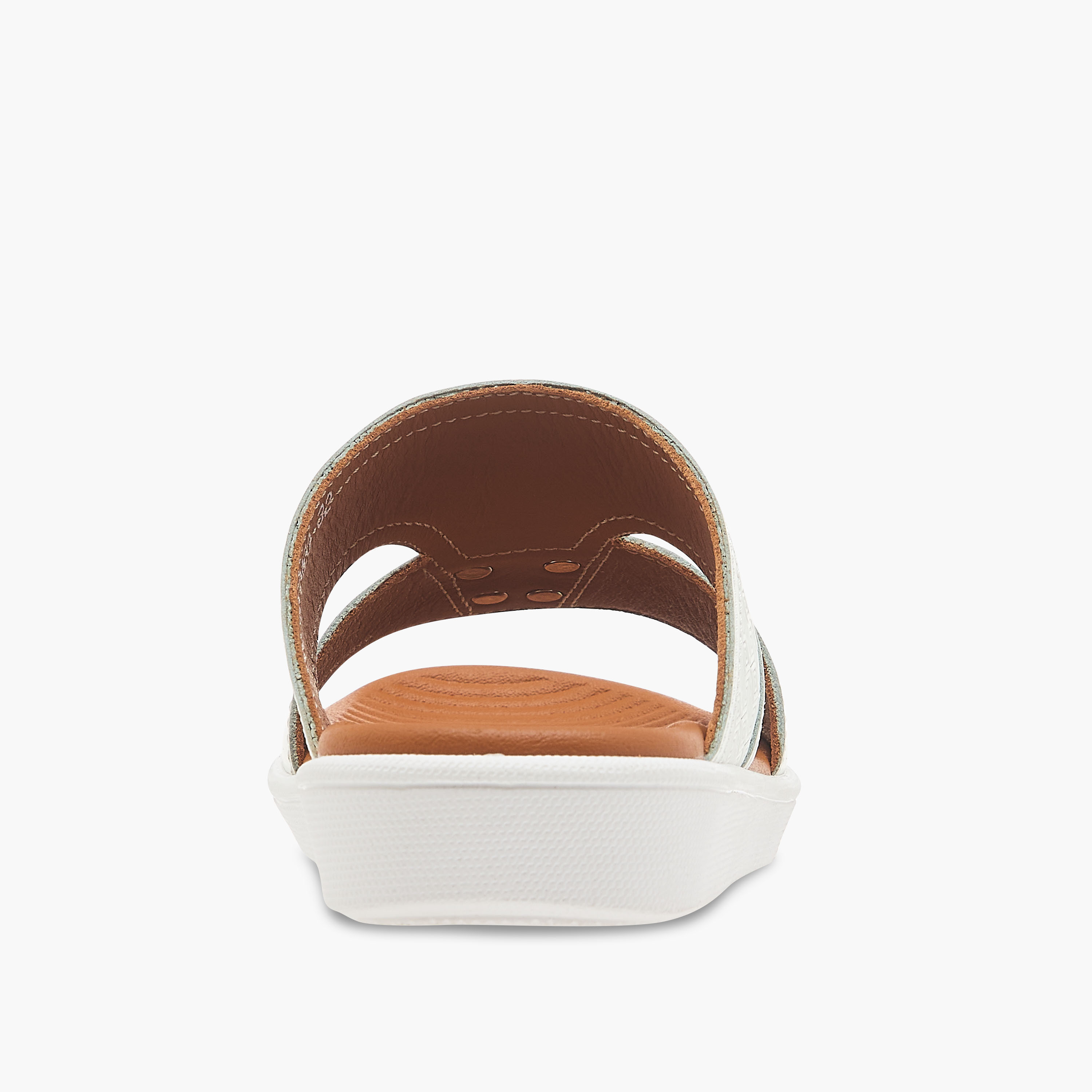 Al Waha Textured Slip-On Arabic Sandals with Metal Accent-boys-shoes-sandals-image-4