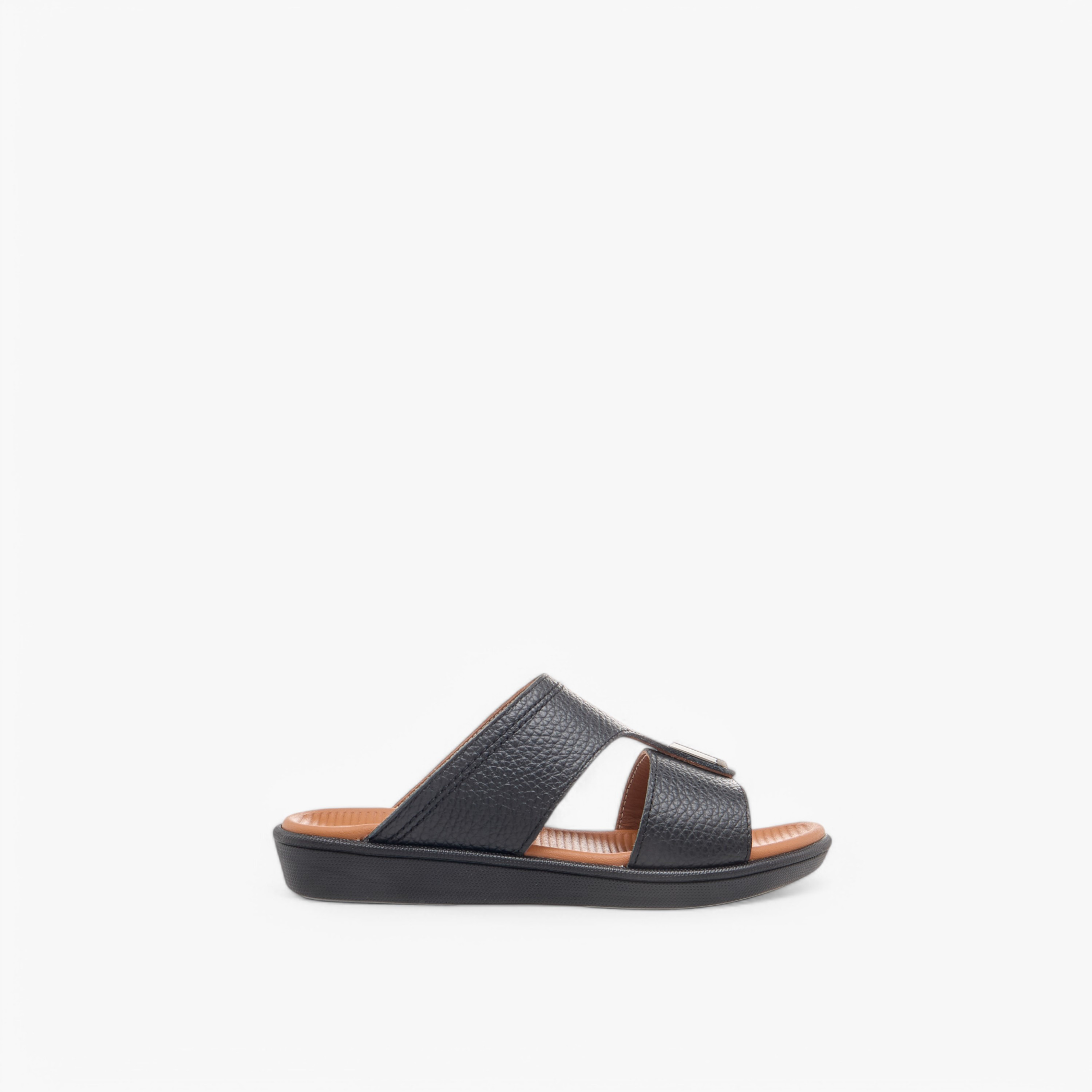 Mister Duchini Textured Slip-On Arabic Sandals-boys-shoes-sandals-image-2