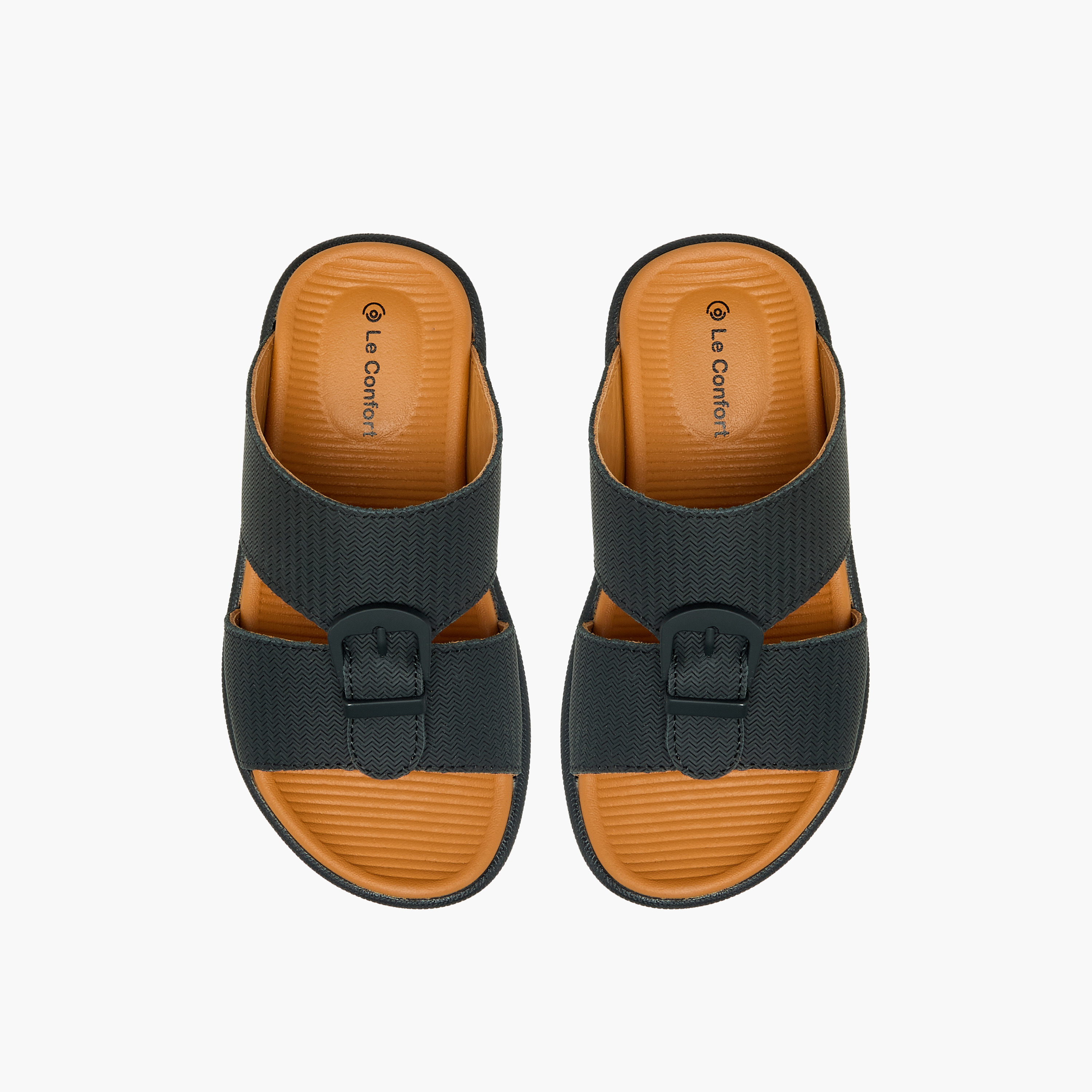 Le Confort Boys Buckle Accent Arabic Sandals-boys-shoes-sandals-image-1