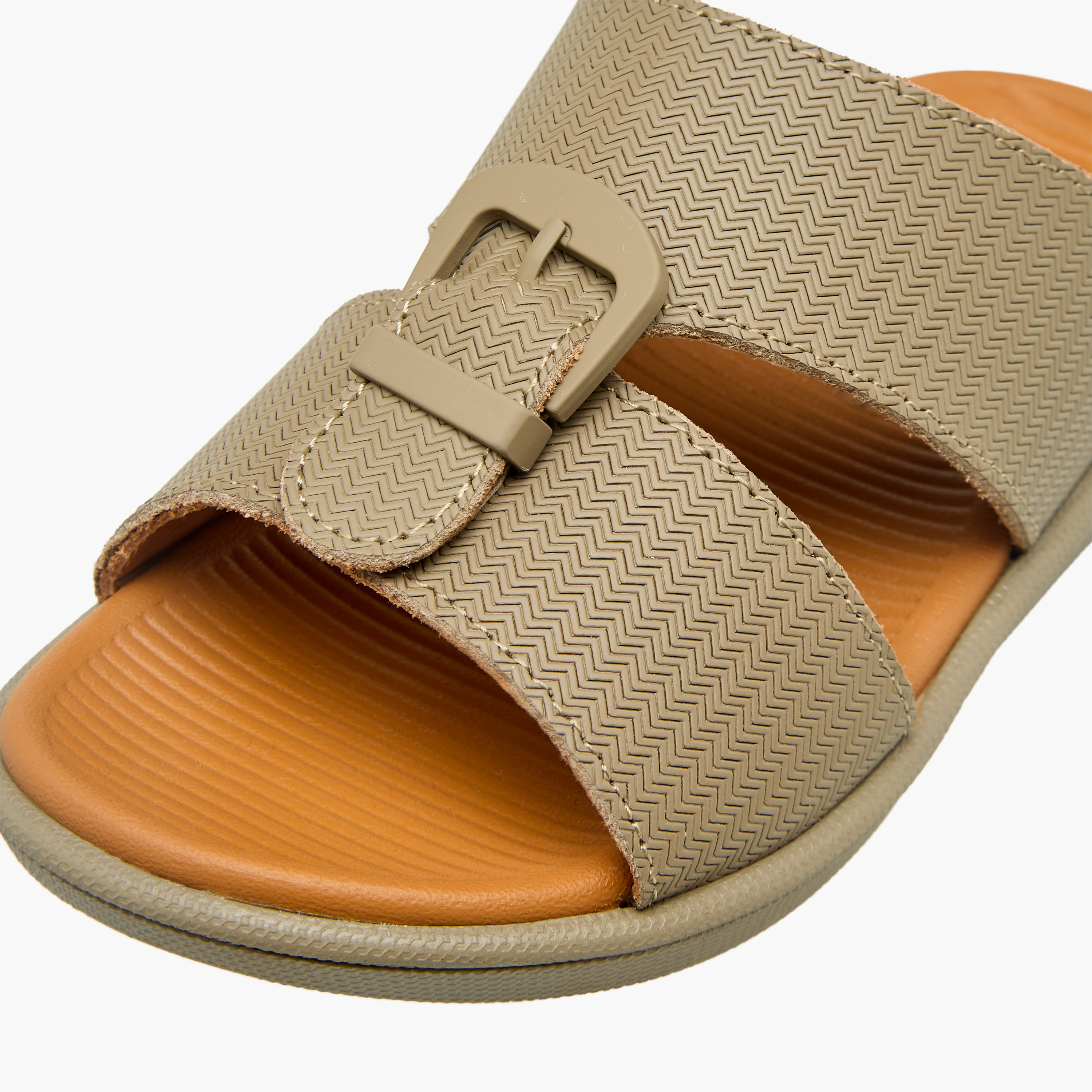 Le Confort Boys Buckle Accent Arabic Sandals-boys-shoes-sandals-image-4