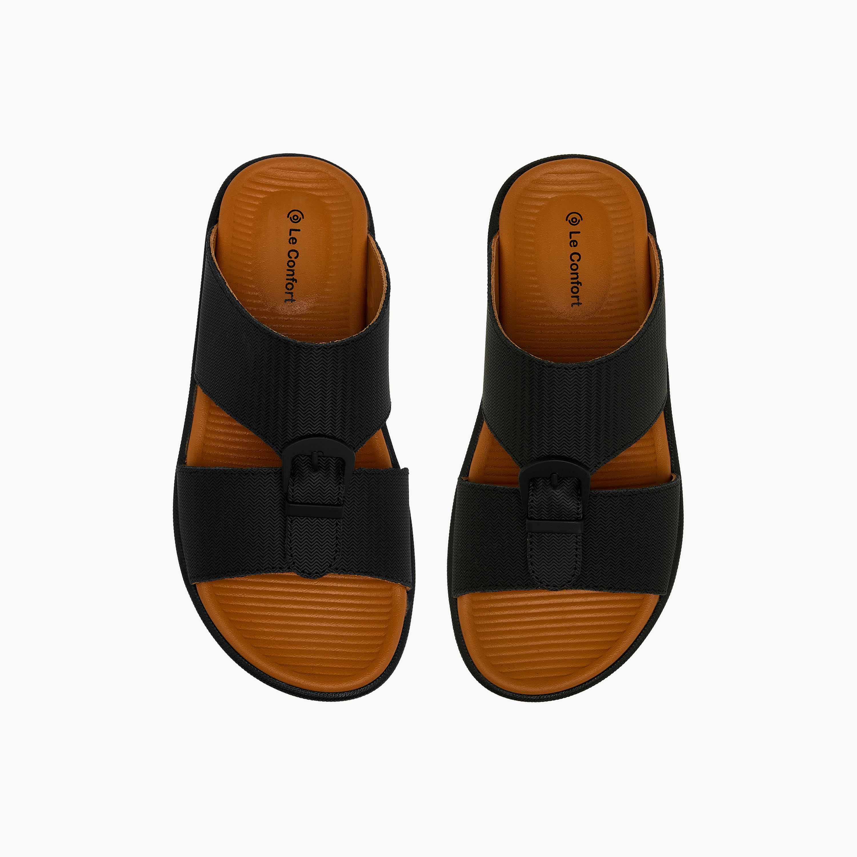 Le Confort Boys Buckle Accent Arabic Sandals-boys-shoes-sandals-image-1