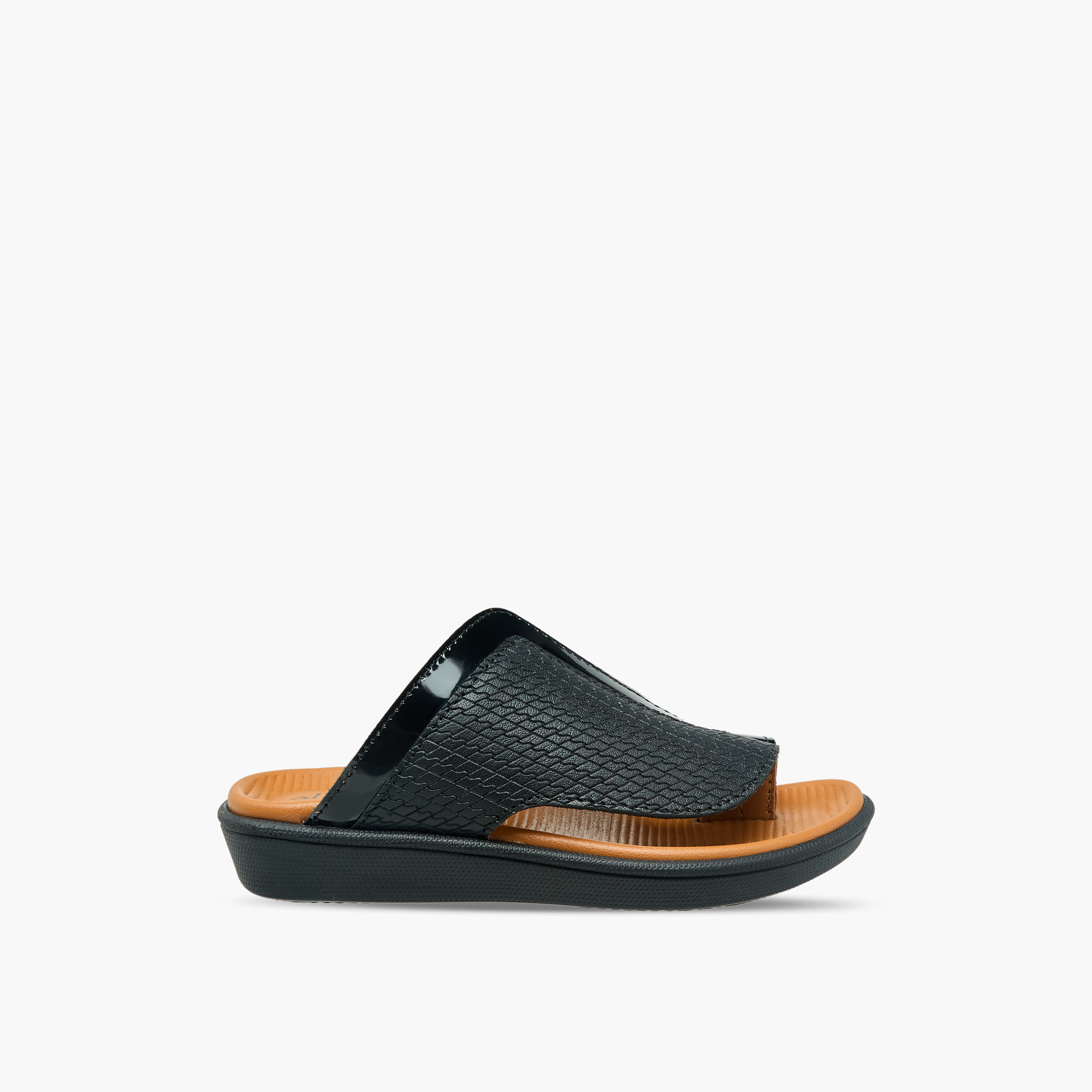 Al Waha Boys Leather Arabic Sandals-boys-shoes-sandals-image-3