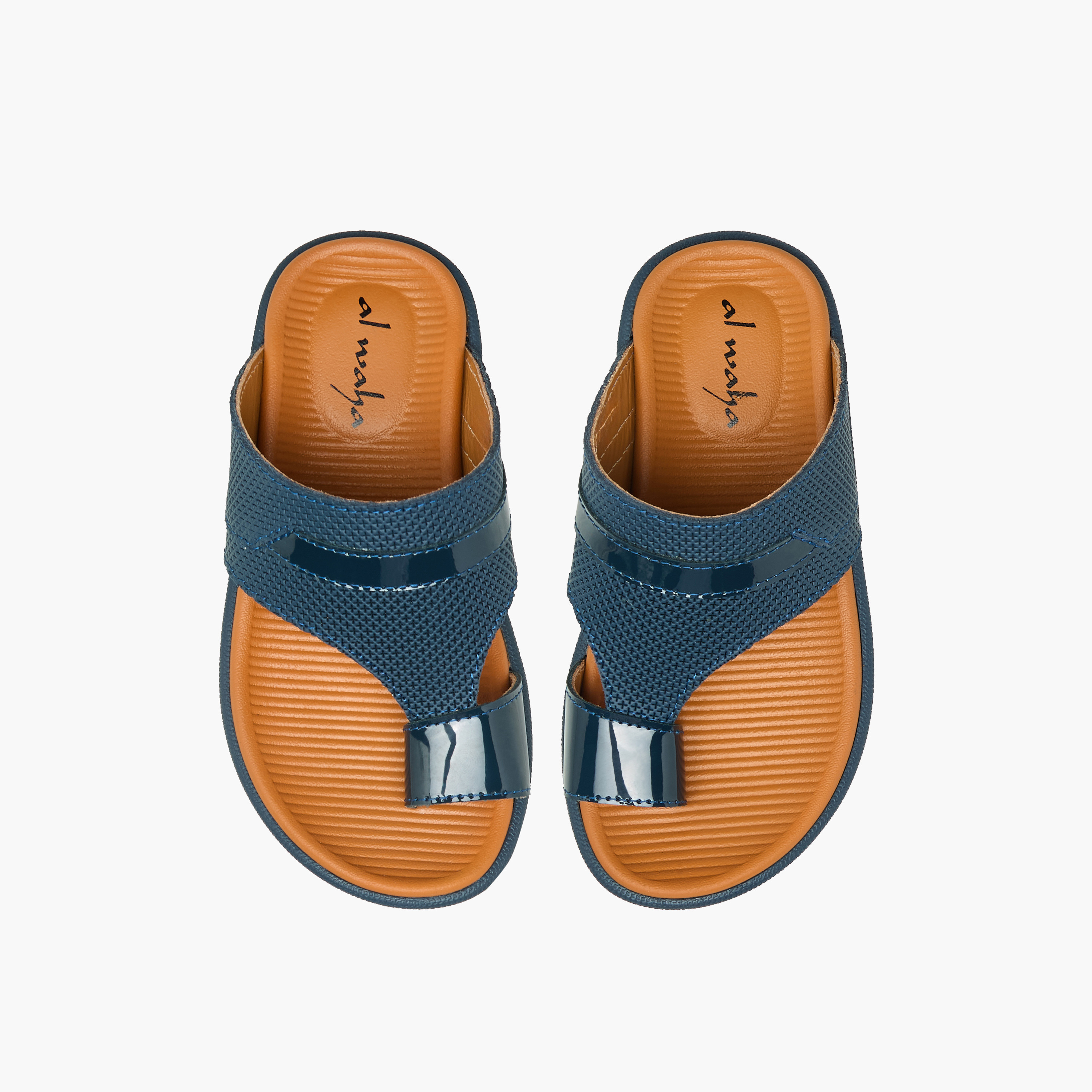 Al Waha Boys Leather Arabic Sandals-boys-shoes-sandals-image-3