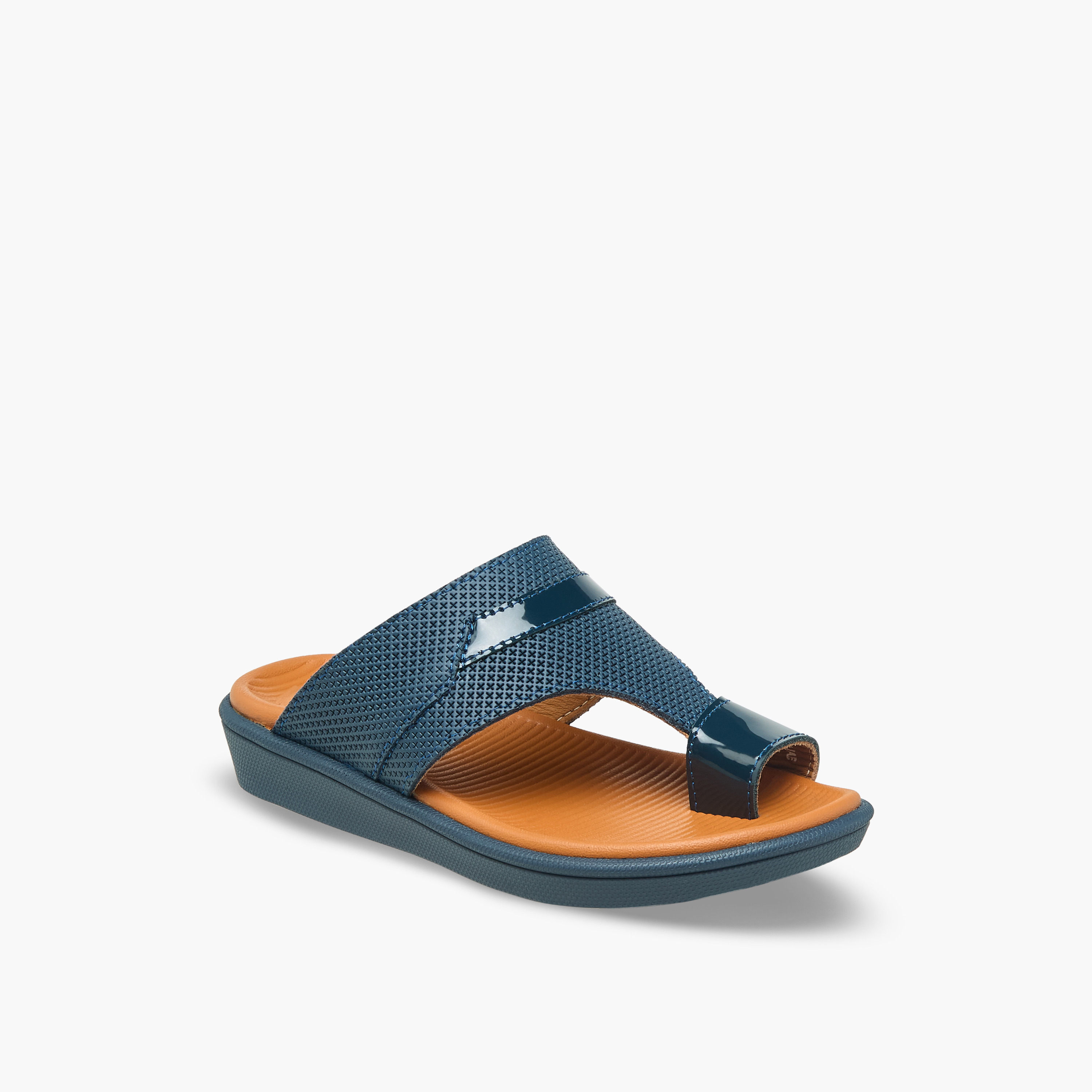Al Waha Boys Leather Arabic Sandals-boys-shoes-sandals-image-4