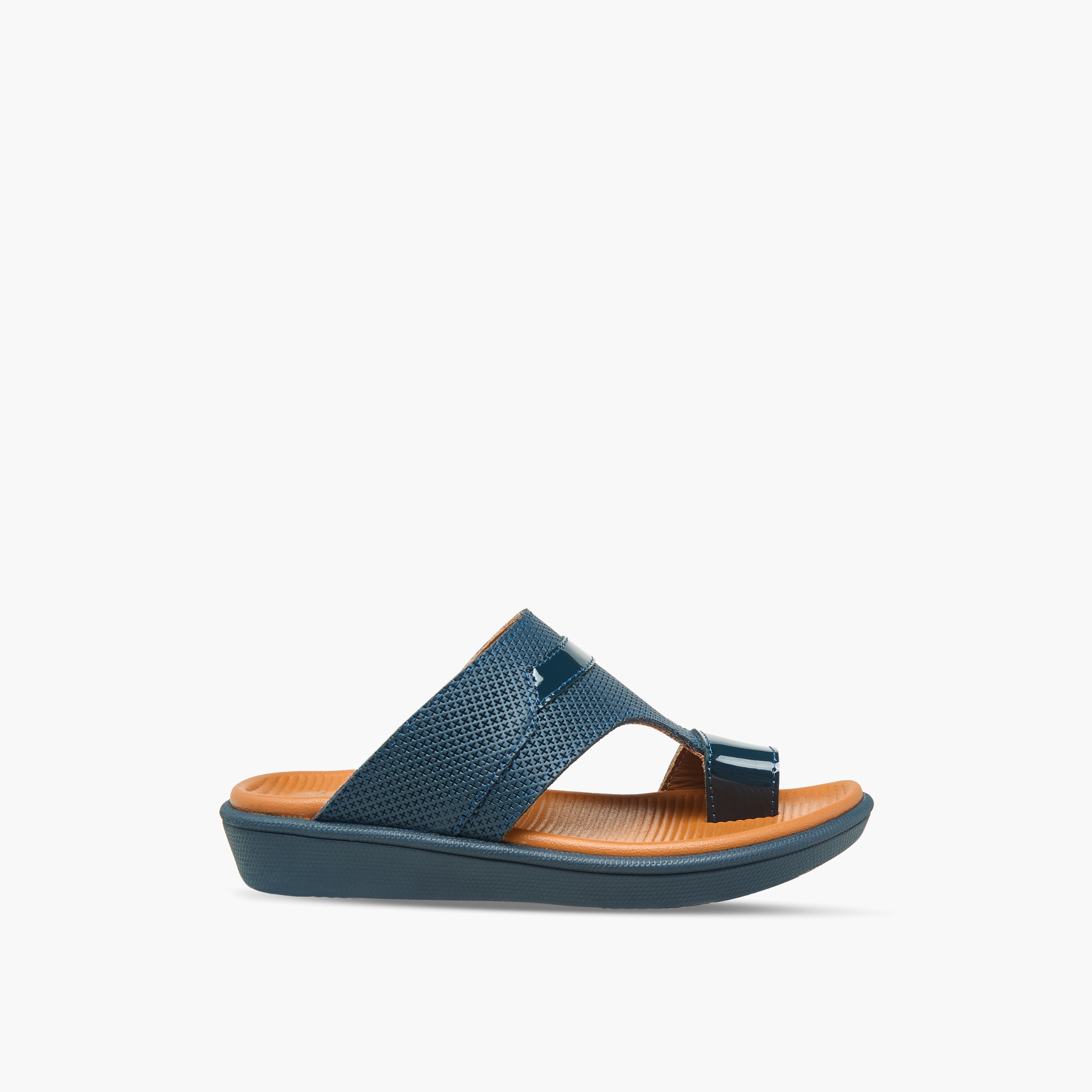 Al Waha Boys Leather Arabic Sandals-boys-shoes-sandals-image-5