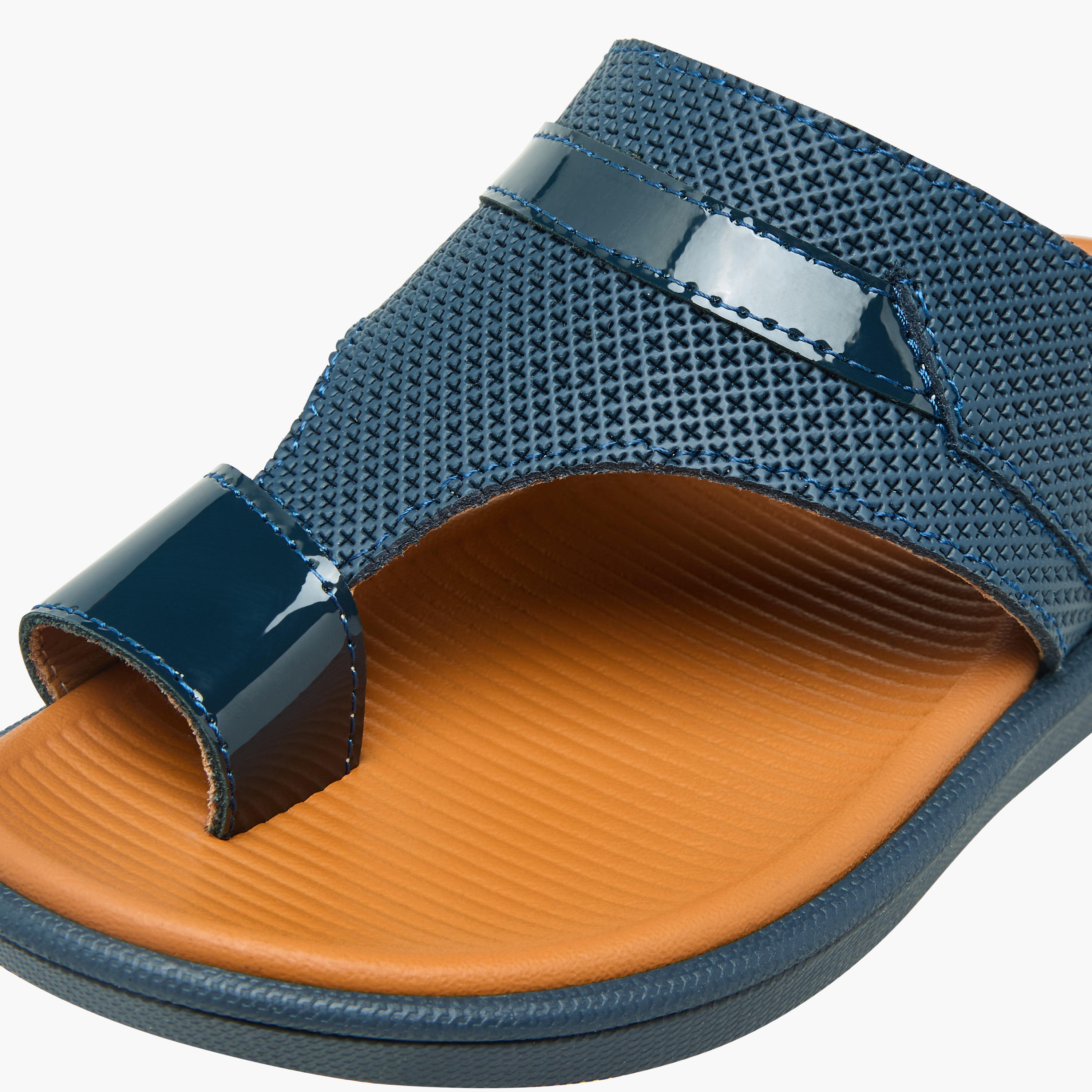 Al Waha Boys Leather Arabic Sandals-boys-shoes-sandals-image-6