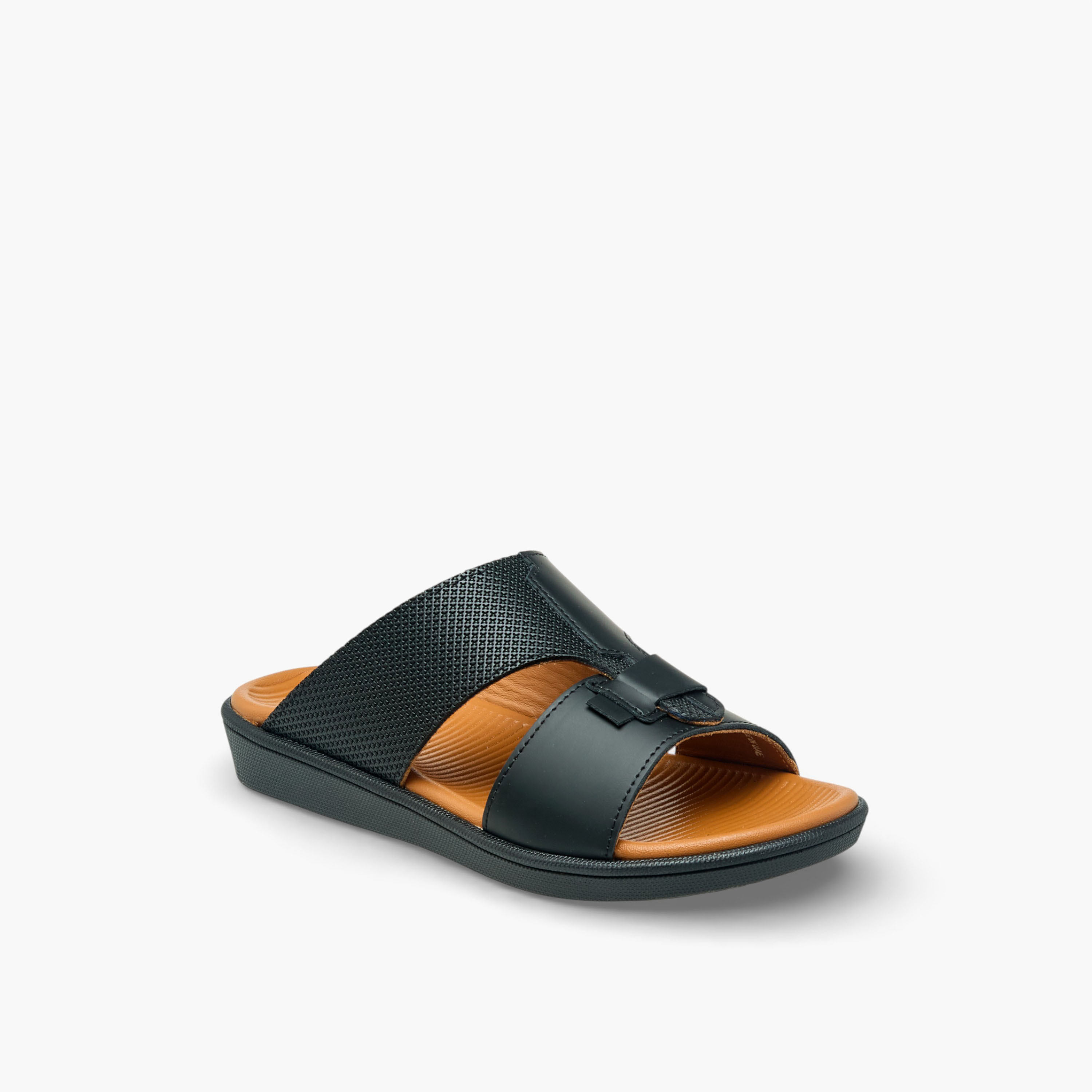 Le Confort Boys Slip-On Leather Arabic Sandals-boys-shoes-sandals-image-2
