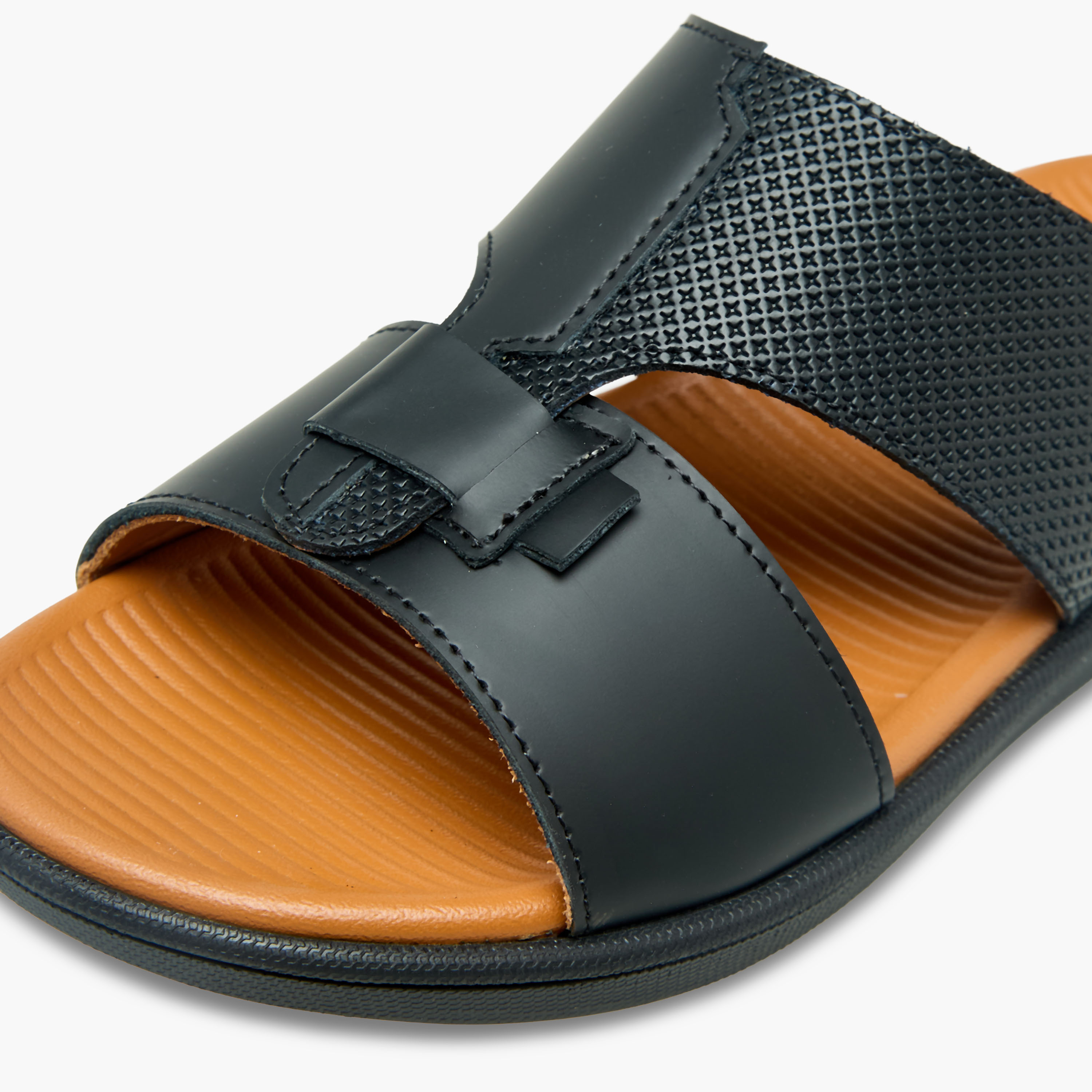 Le Confort Boys Slip-On Leather Arabic Sandals-boys-shoes-sandals-image-4