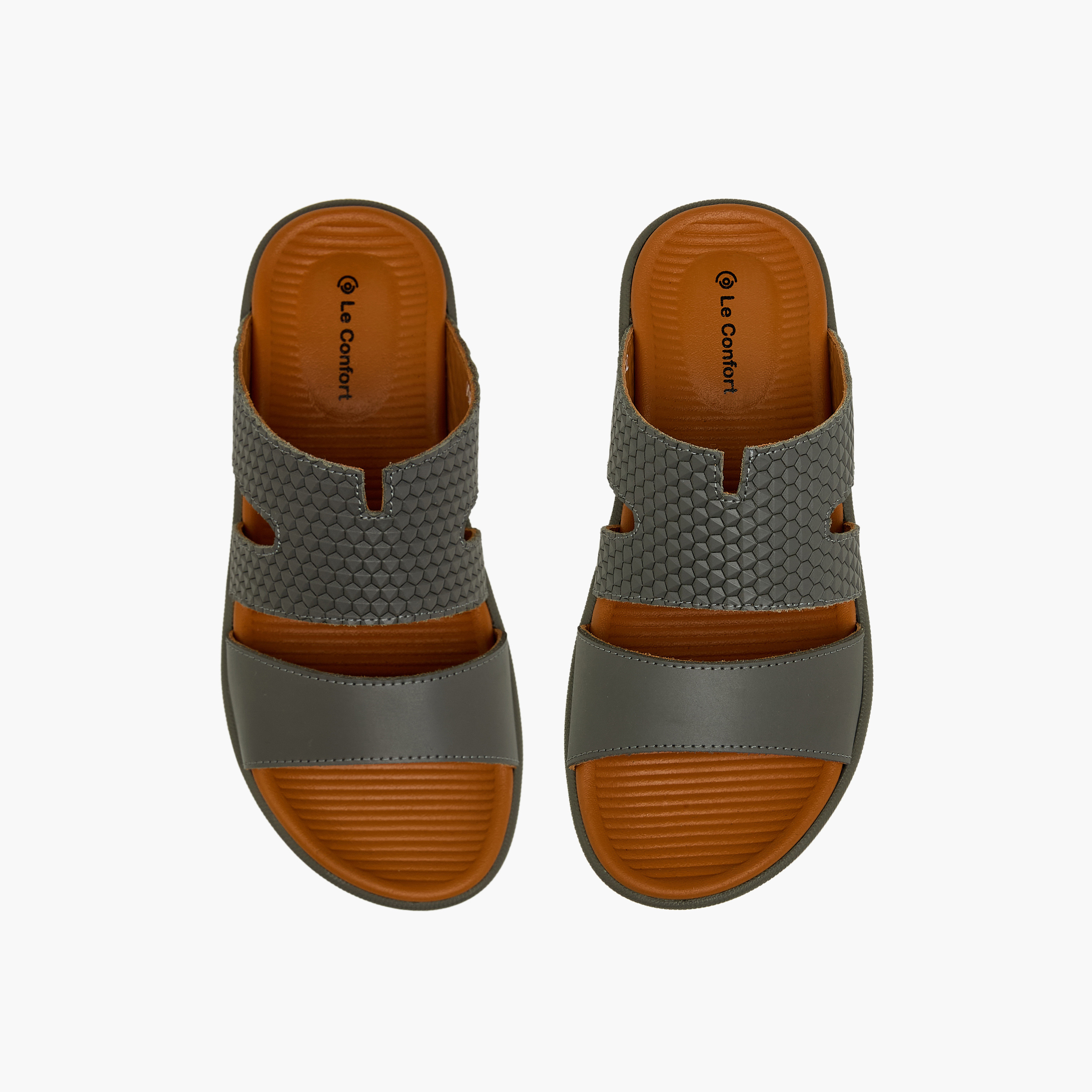 Le Confort Boys Slip-On Leather Arabic Sandals-boys-shoes-sandals-image-1