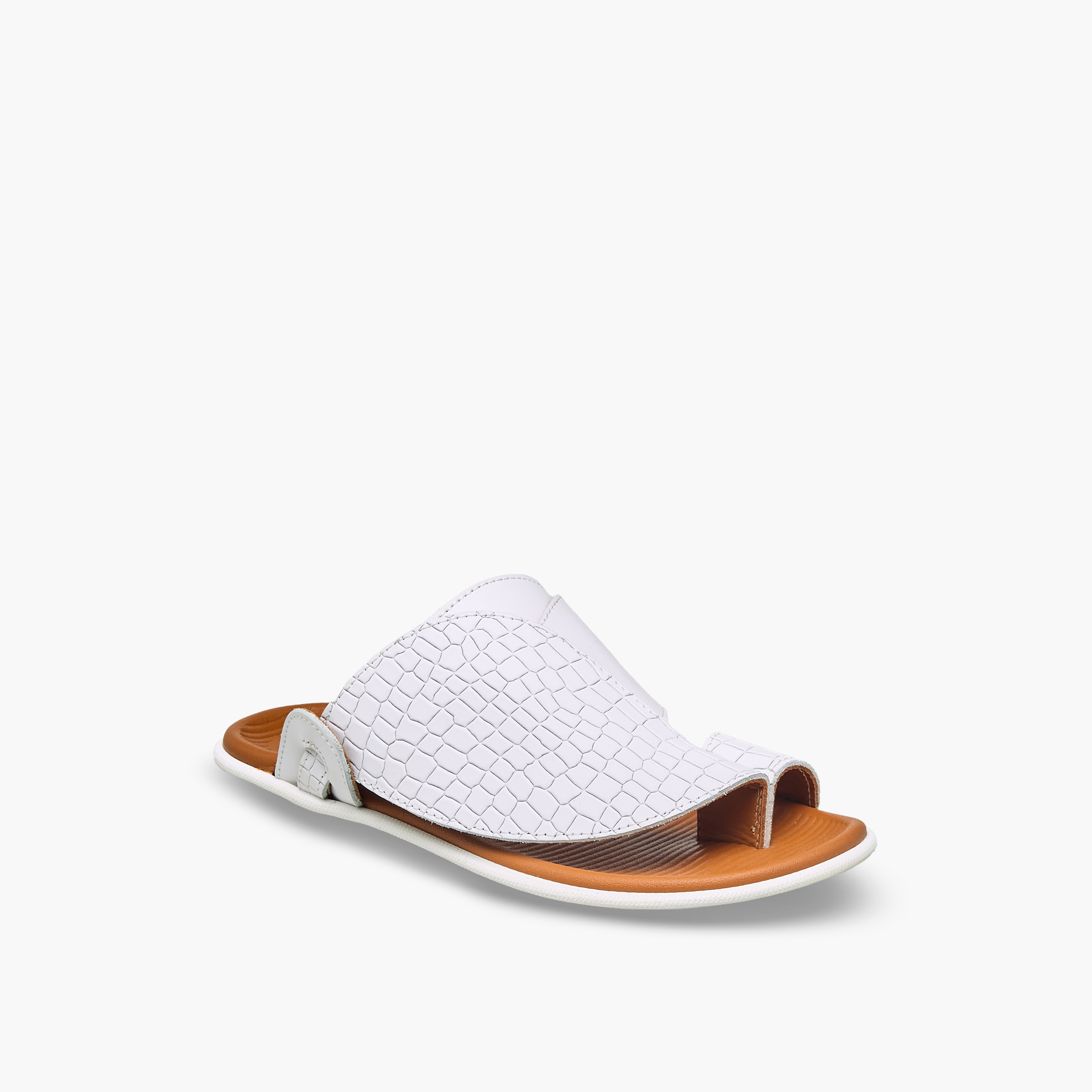 Al Waha Boys Leather Arabic Sandals-boys-shoes-sandals-image-2